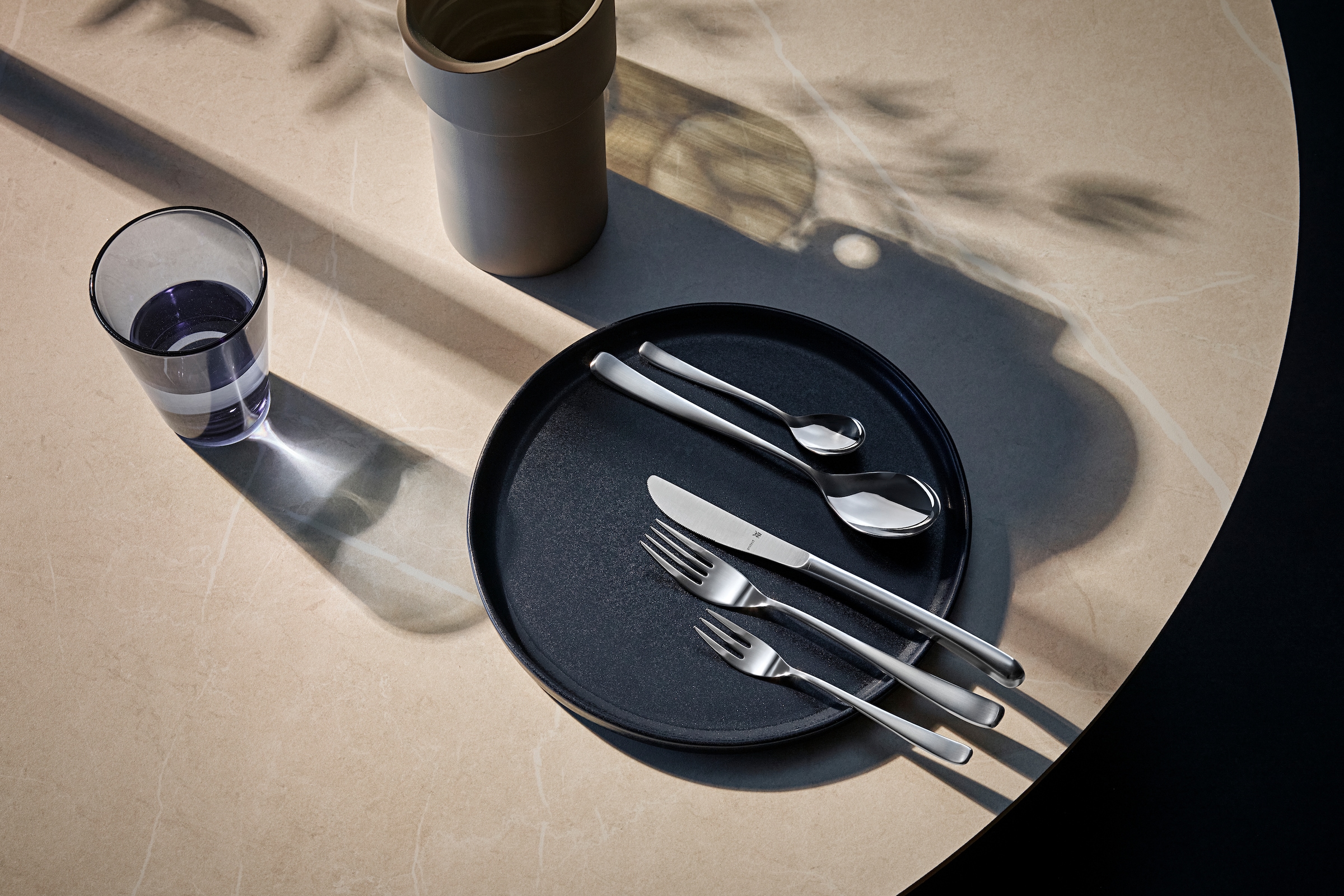 WMF Besteck-Set »Vision«, (Set, 66 tlg.), ergonomisch, Cromargan protect