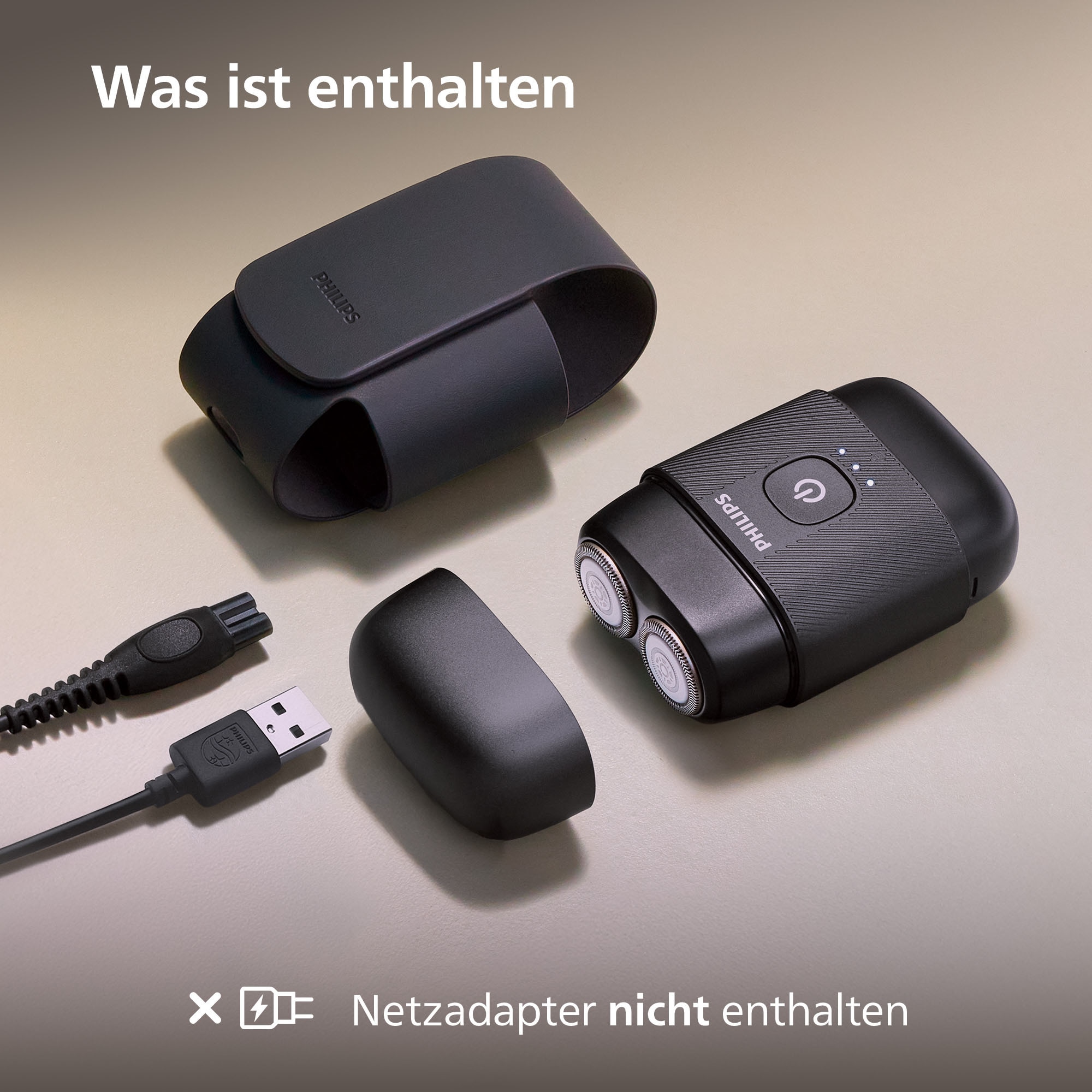 Philips Elektrorasierer »S591/05« mit SteelPrecision Klingen, 3D Floating Heads, inkl. Reiseetui