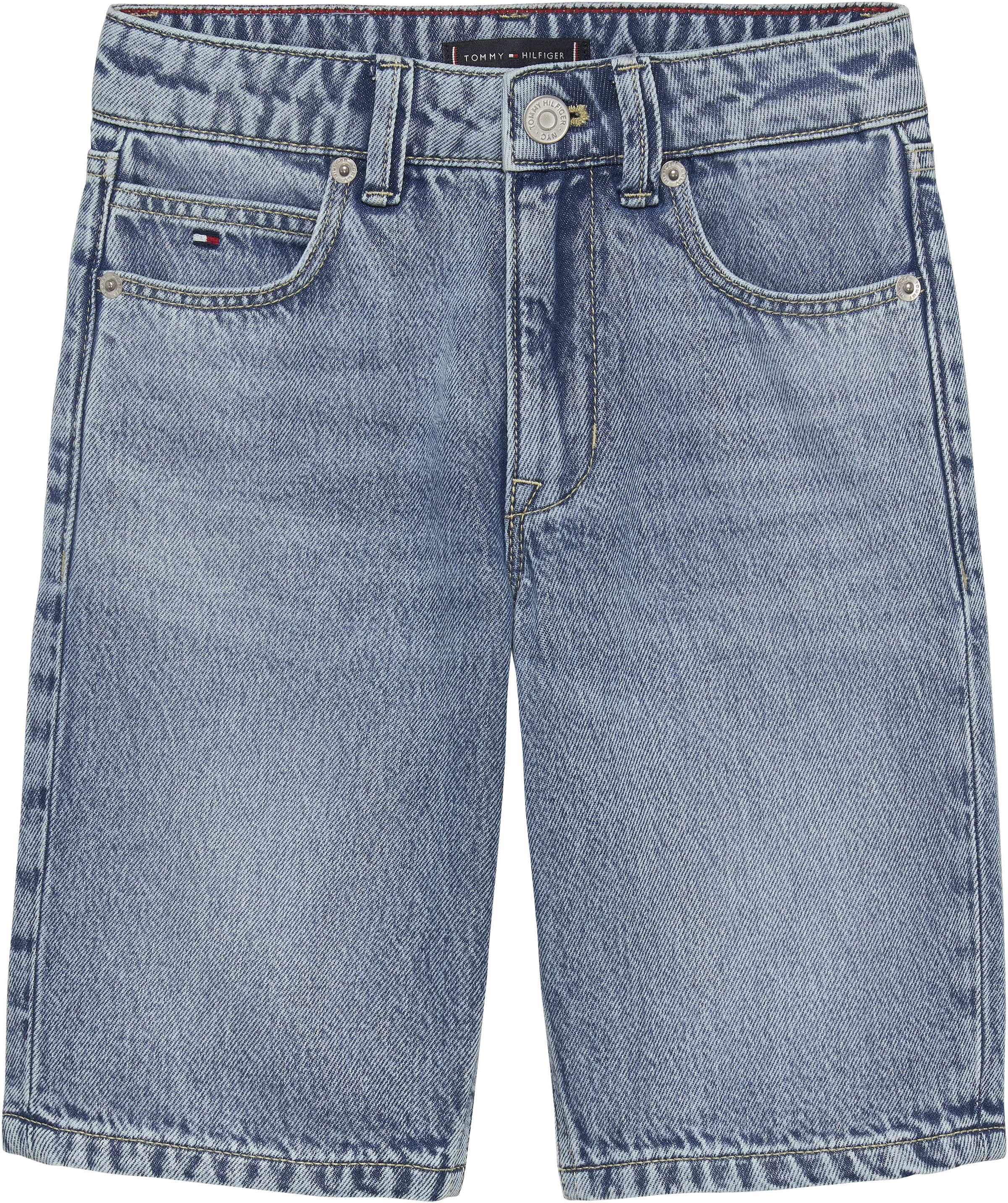 Tommy Hilfiger Jeansshorts »STRAIGHT DENIM« Kinder bis 16 Jahre, gerade Passform