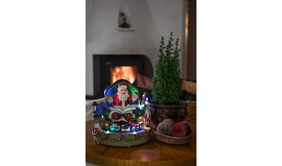 KONSTSMIDE LED Laterne »Weihnachtsdeko«, 5 flammig-flammig, LED  Wasserlaterne, braun, Fernseher, \