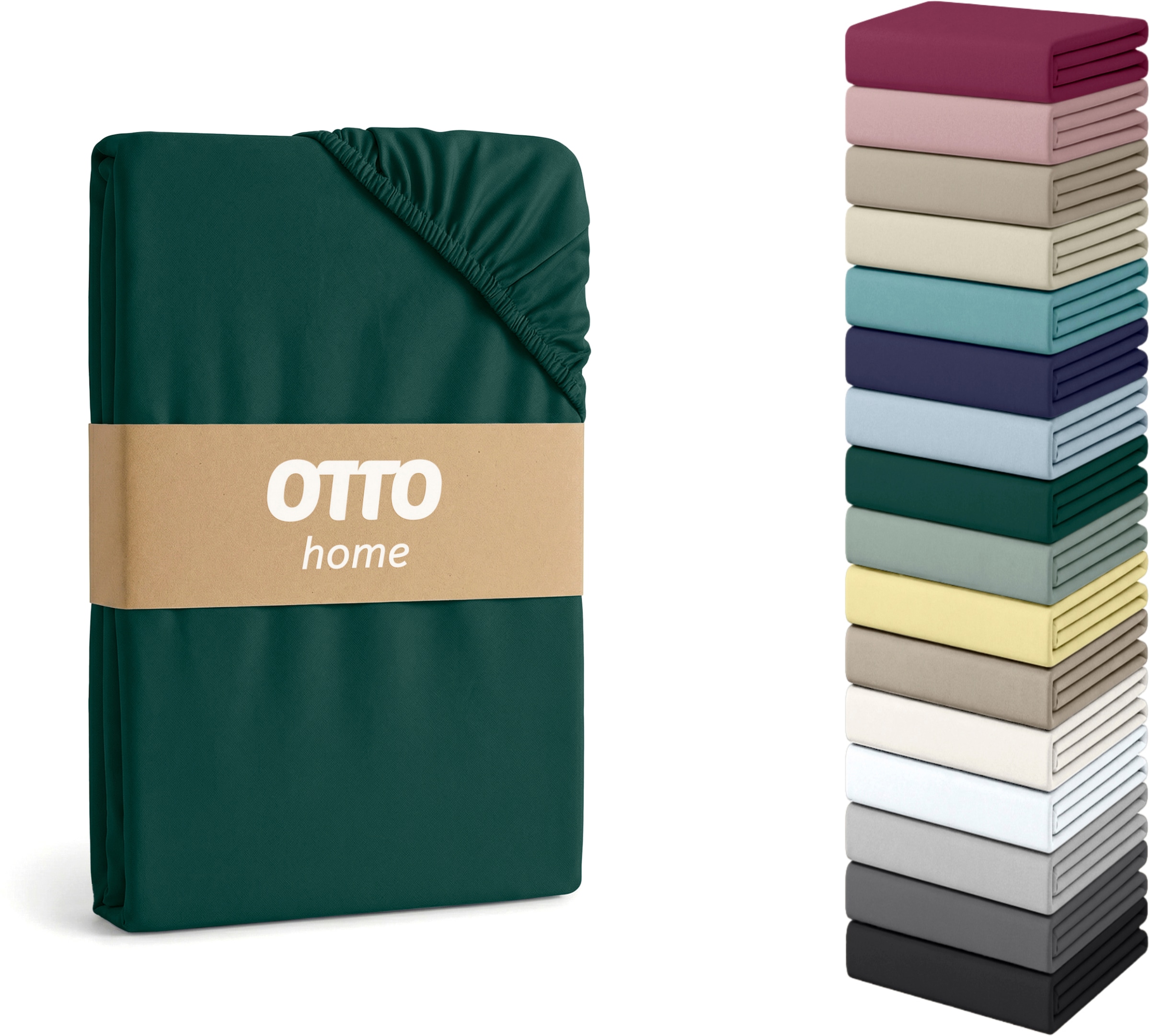 OTTO home Spannbettlaken »Physalis Topper COMFORT« bis 10 cm Höhe, Bettlaken, Laken, in Comfort & Premium Qualität