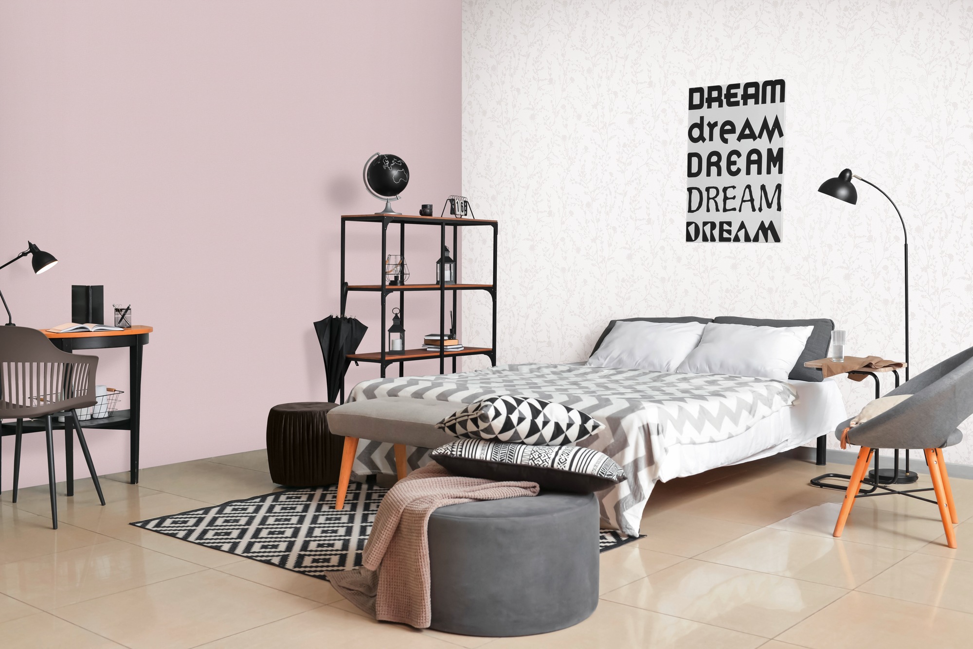 A.S. Création Vliestapete »Casual Living florale Tapete Mustertapete Äste Blattmuster«, schimmernd, Vliestapete Blumentapete für Schlafzimmer Küche Wohnzimmer Floral Flur