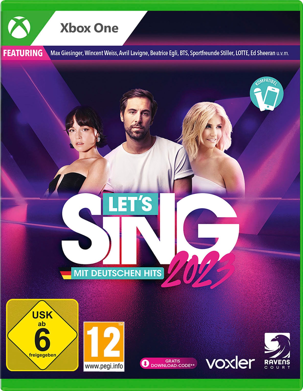 Koch Media Spielesoftware »Let's Sing 2023 German Version«, Xbox One