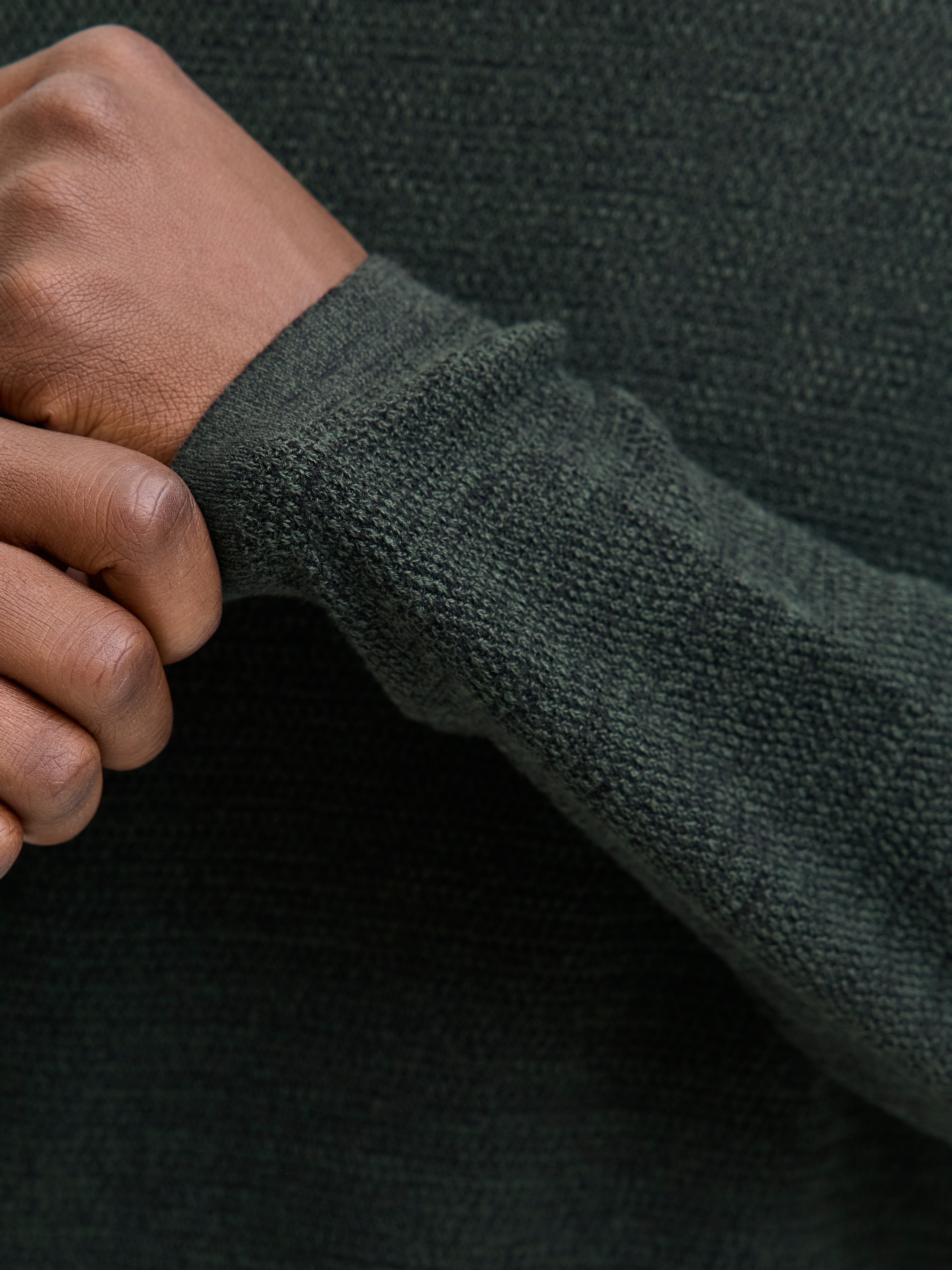 Jack & Jones Rundhalspullover »JJEGEORGE KNIT CREW NECK NOOS« mit Strick Optik