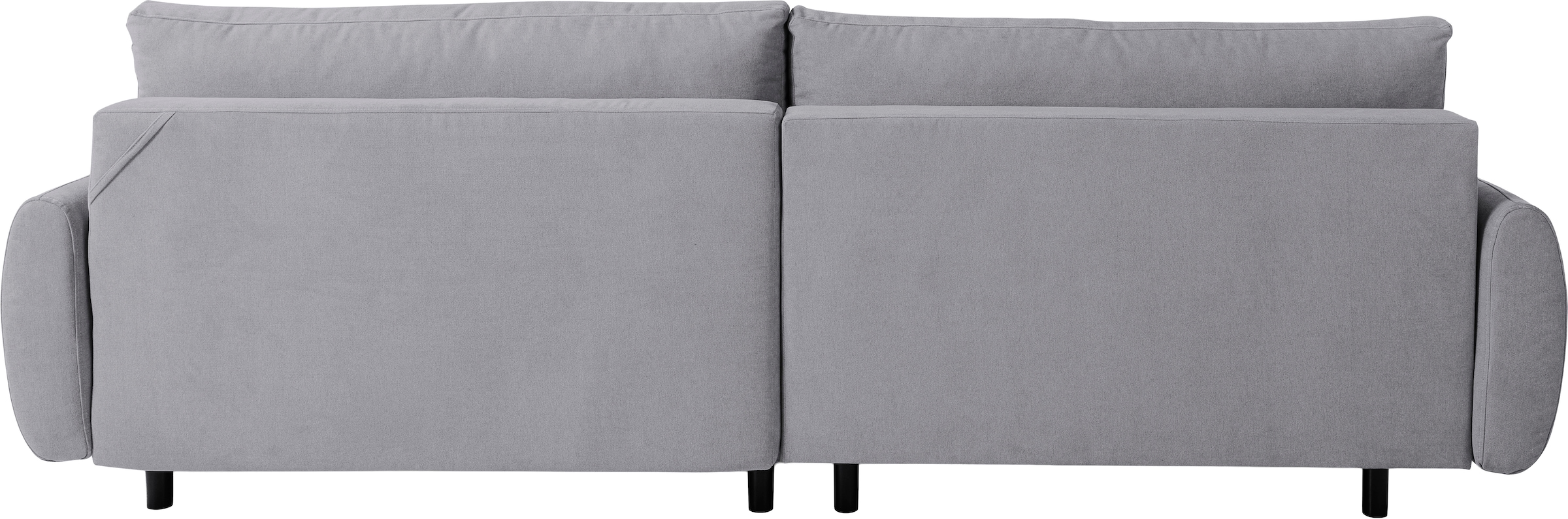 WERK2 Ecksofa »Figo inkl. Bettfunktion und Bettkasten, bequem, Breite 273cm, L-Form« Moderne, teilmassive Polsterecke, Komfortpolsterung und losen Kissen