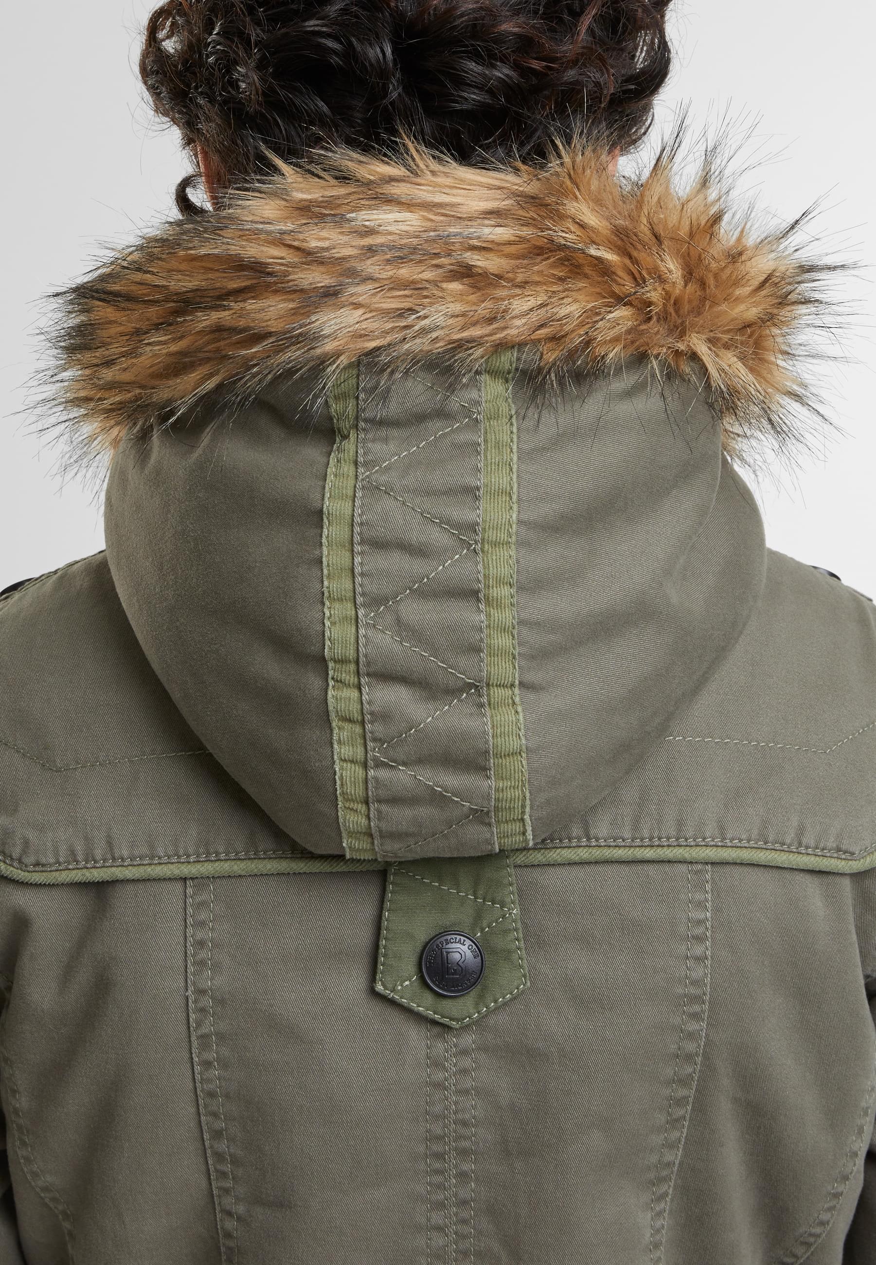 Brandit Parka »Brandit Brandit Women Emma Winterparka« 1 Stk. tlg. mit Kapuze