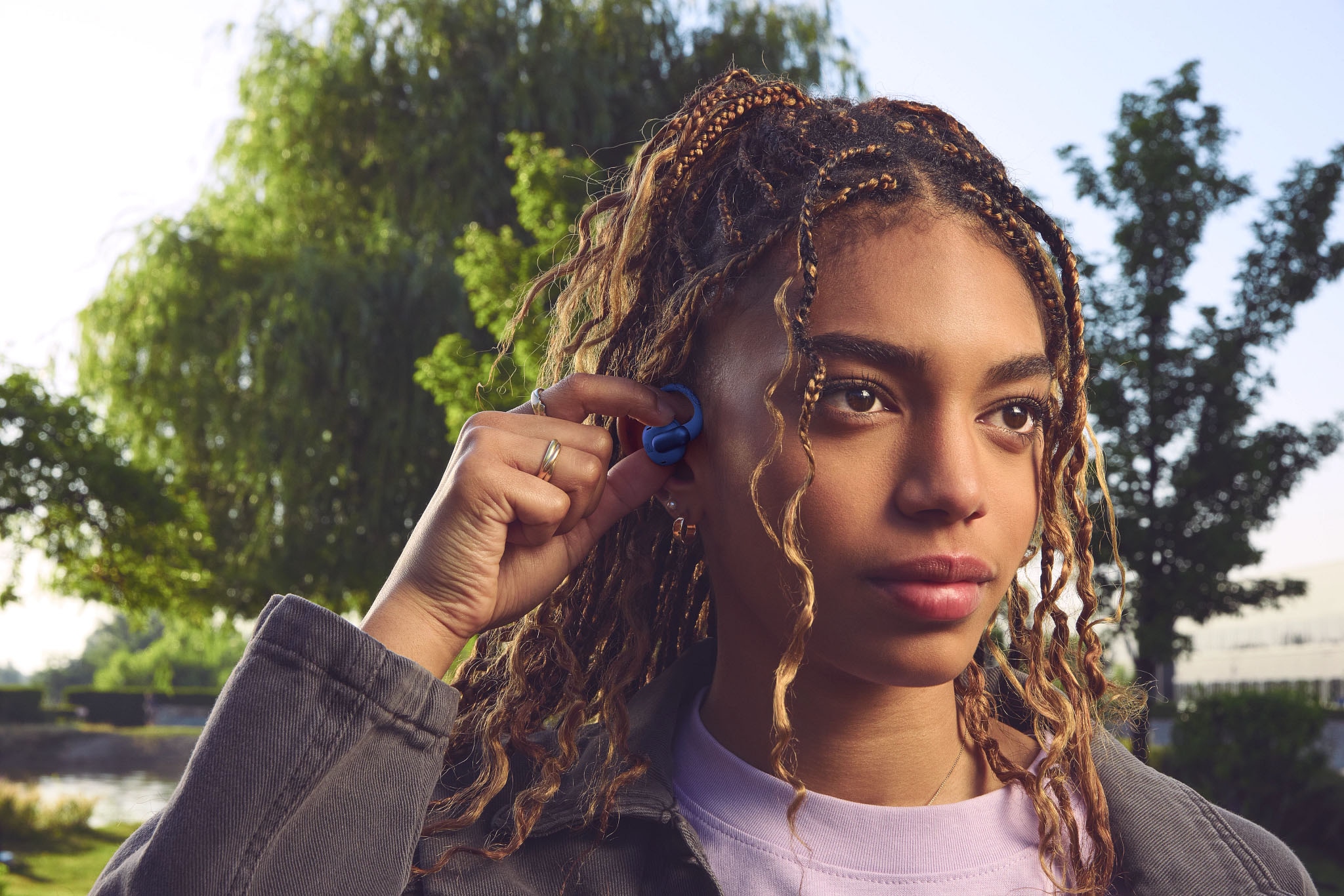 JBL Open-Ear-Kopfhörer »Sense Pro« A2DP Bluetooth Freisprechfunktion