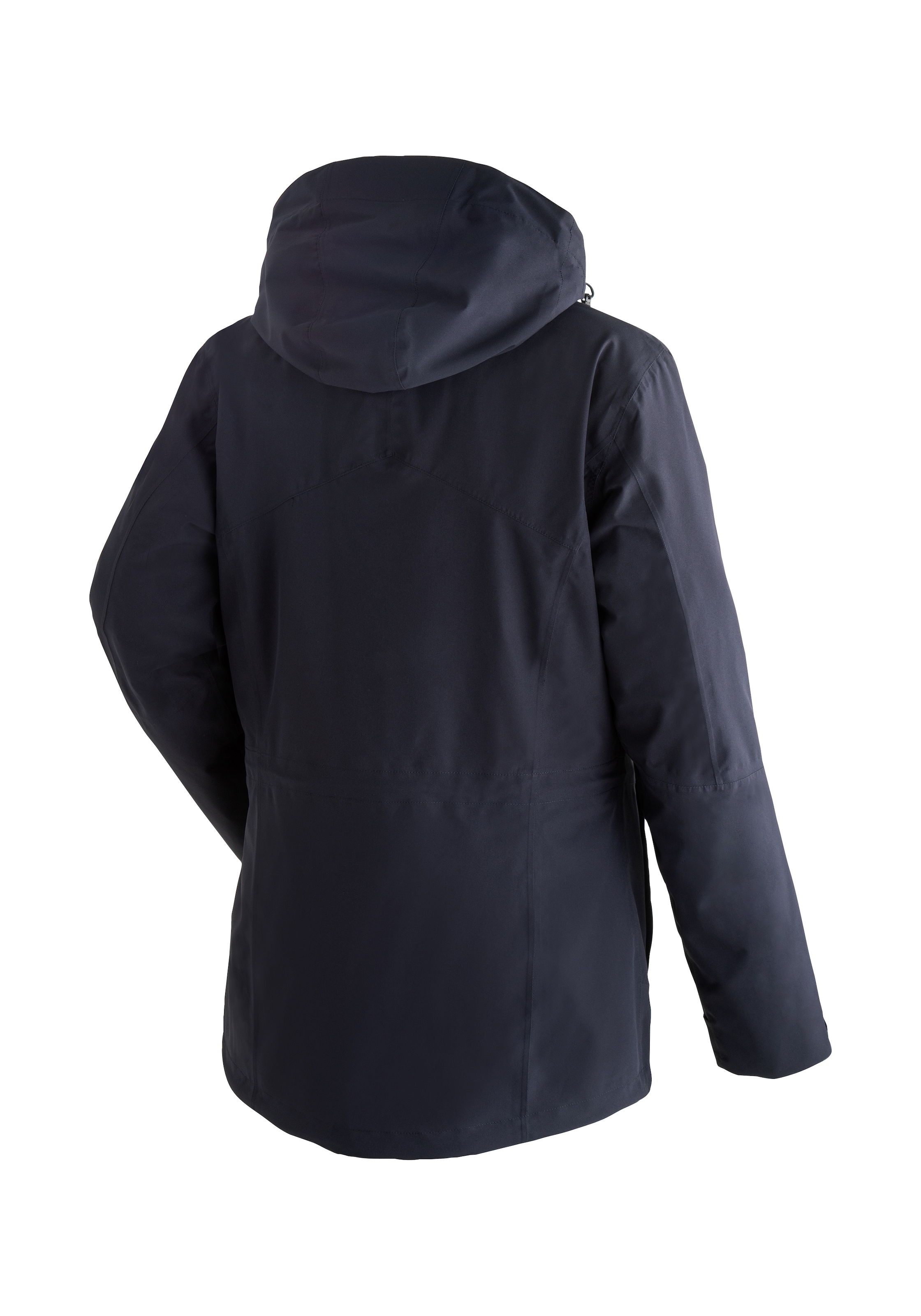 Maier Sports Outdoorjacke »Ribut Long W« Damen Wanderjacke, atmungsaktiv und wasserdicht, Regenjacke mit Kapuze