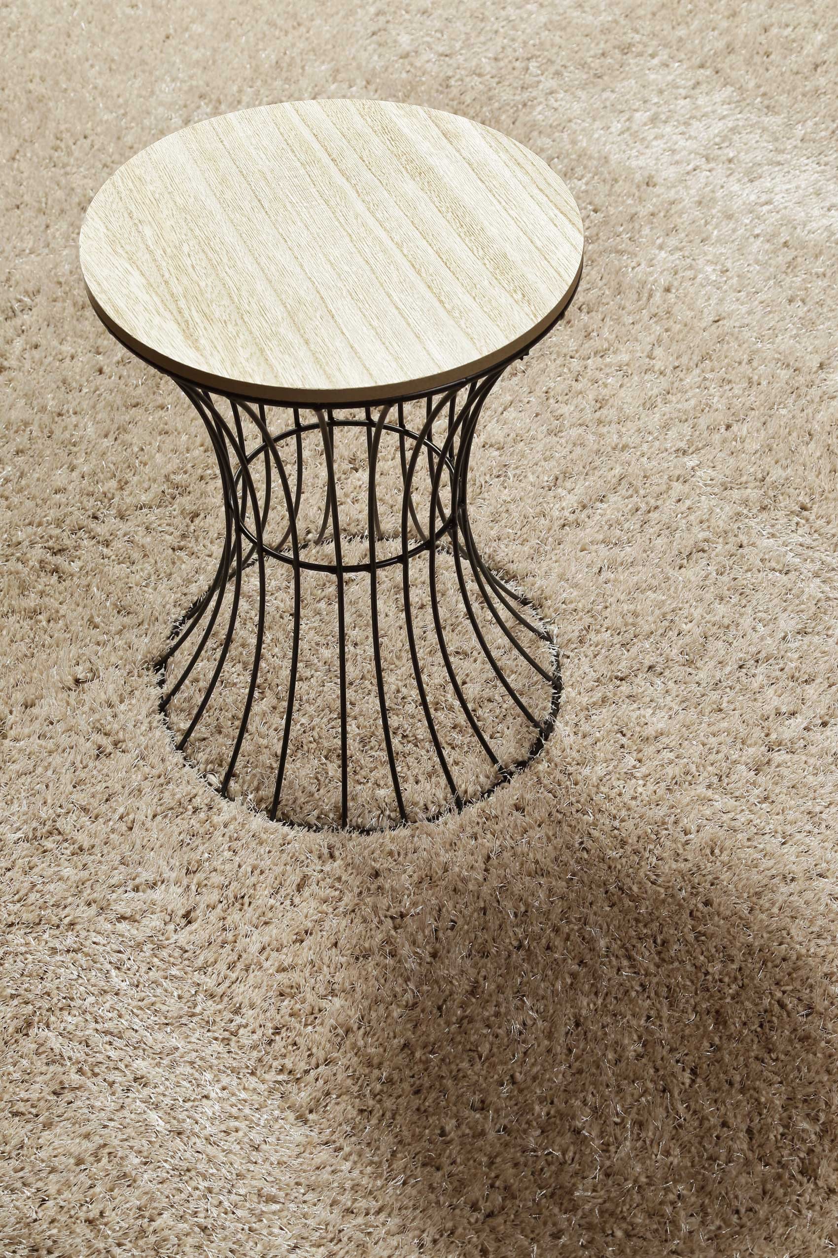 Homie Living Teppich »Flavio«, rund, 30 mm Höhe, Hochflor, gewebt, weich, u günstig online kaufen