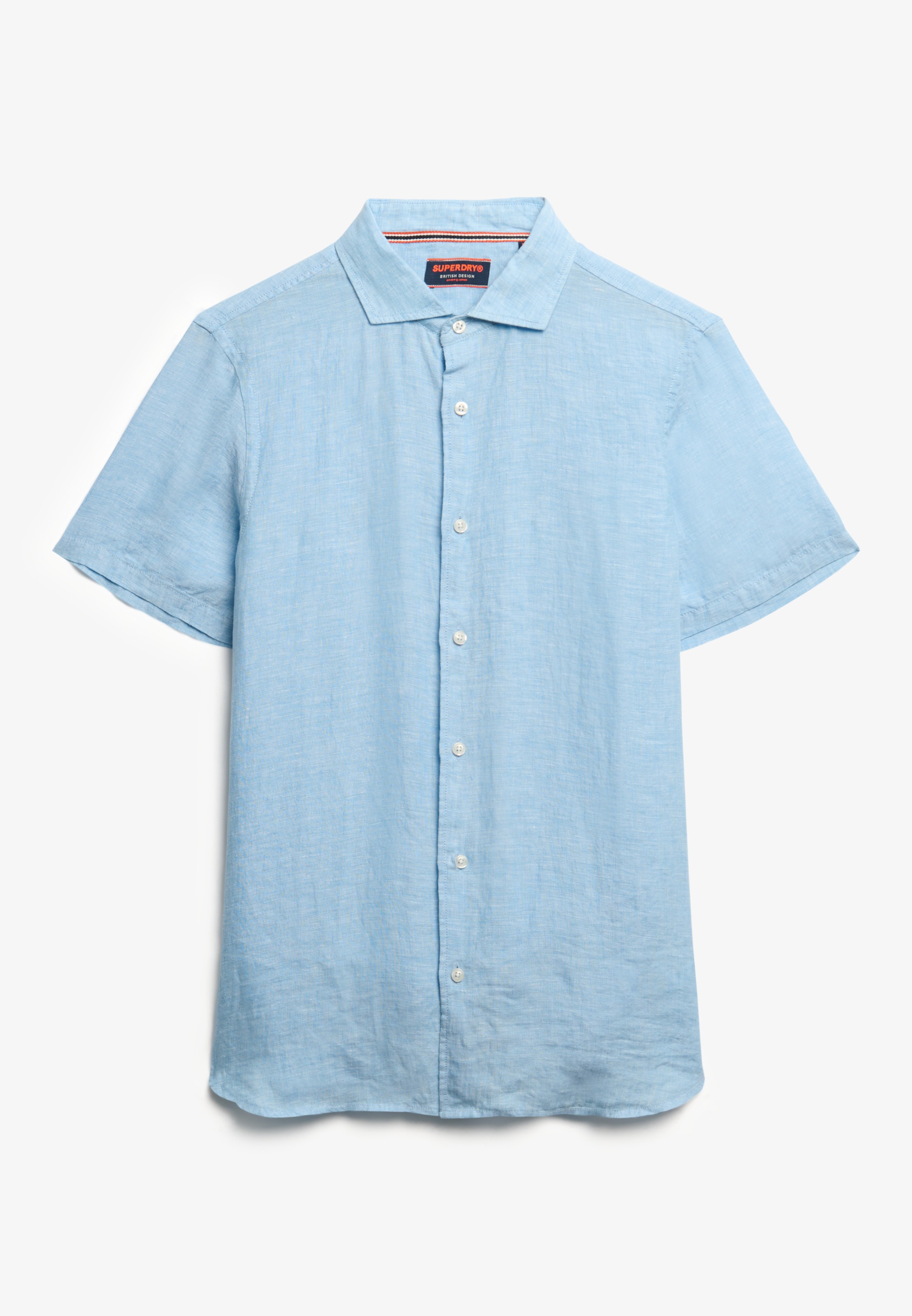 Superdry Kurzarmhemd »VACATION LINEN S/S SHIRT« aus Leinen, Regular Fit, gemustert, pflegeleicht