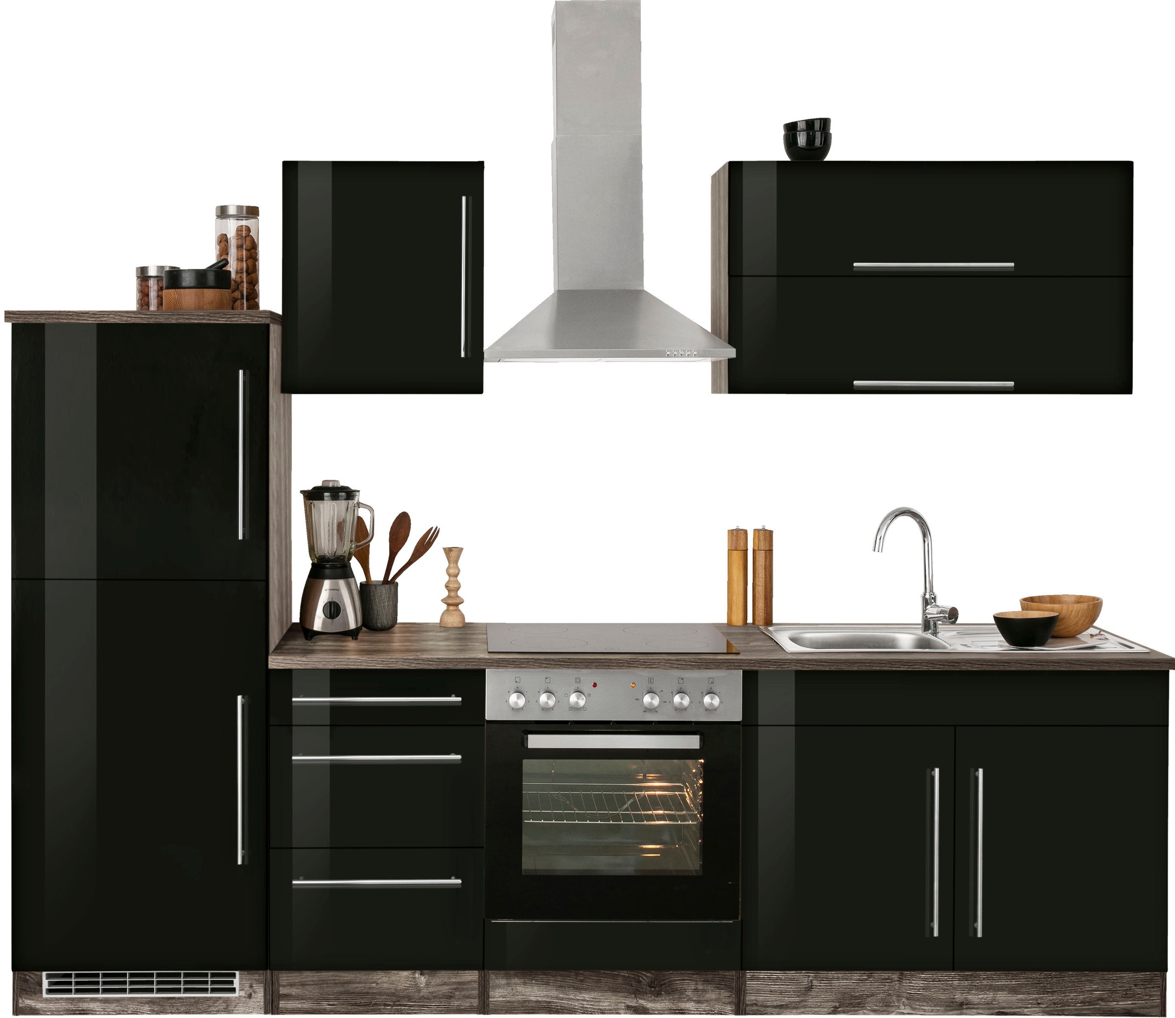 HELD MÖBEL Küchenzeile »Samos«, ohne E-Geräte, Breite 270 cm online kaufen