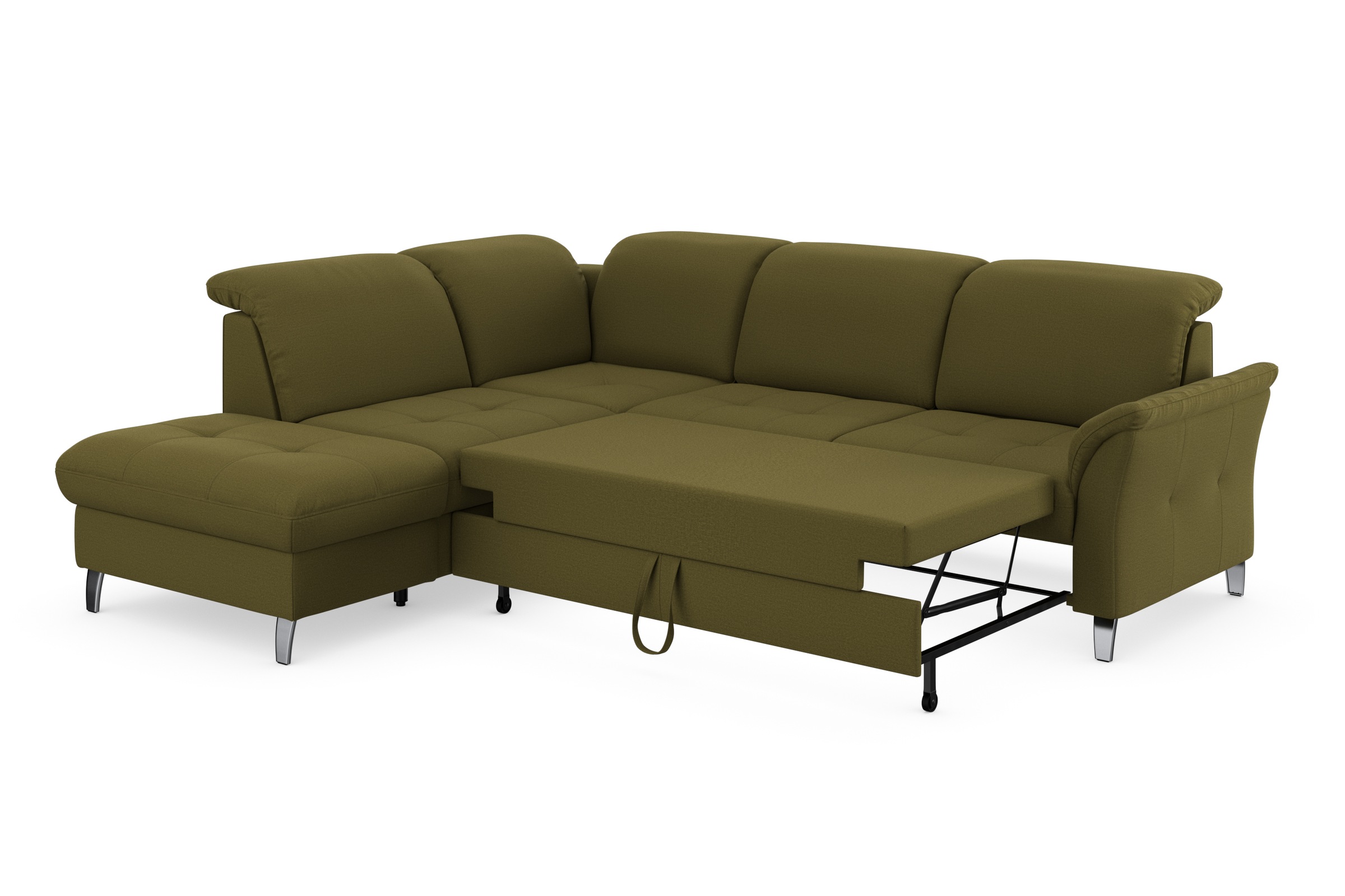 sit&more Ecksofa »Maggiore L-Form«, wahlweise mit Kopfteilverstellung, Bettfunktion und Stauraum