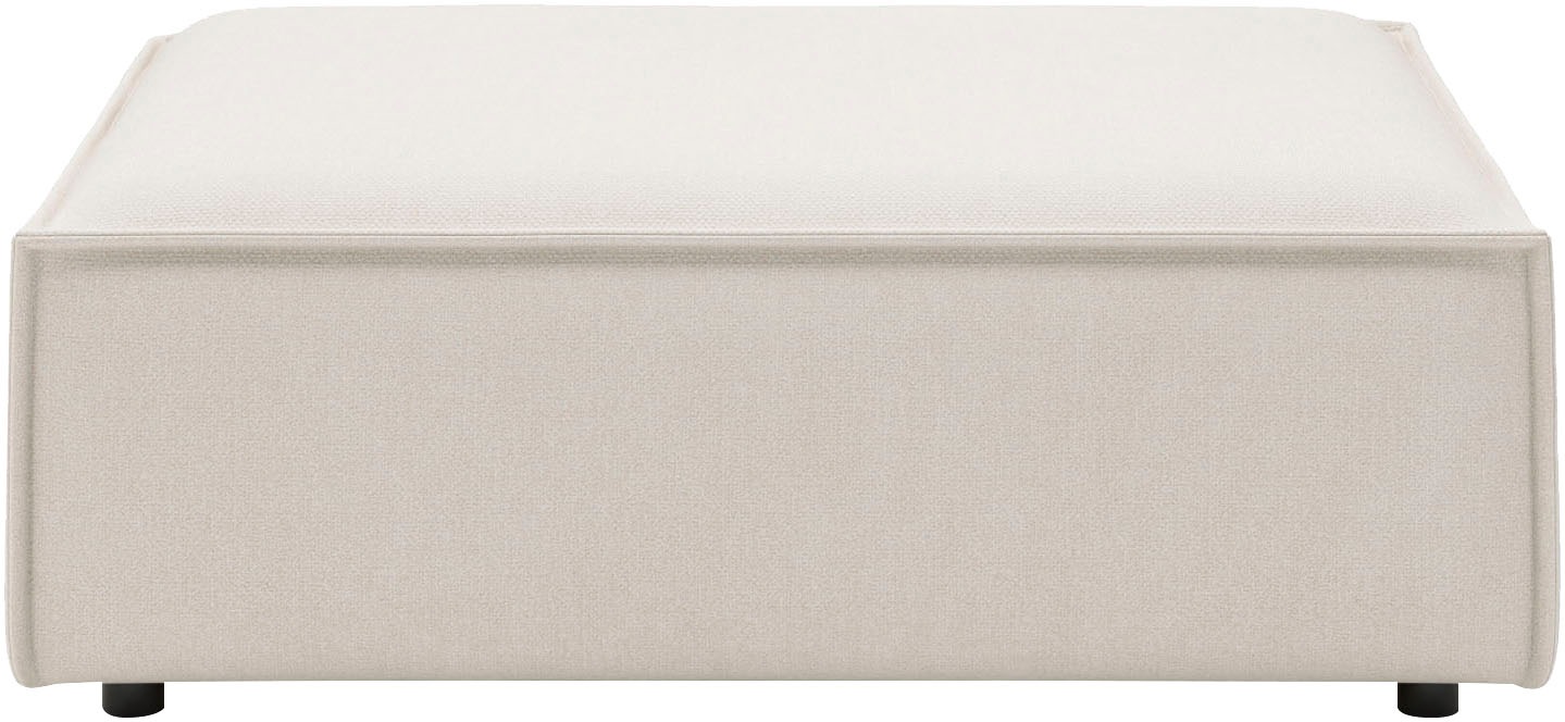 Places of Style Polsterhocker »Watertown, XXL Hockerbank passend zum Sofa - ideal als Beistellmodul«, erweiterbare Hockerbank mit weicher Polsterung