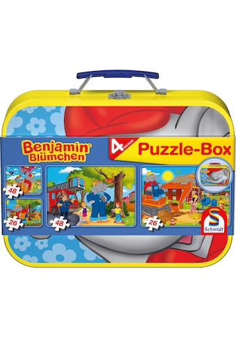 Puzzle »Puzzlebox im Metallkoffer, Benjamin Blümchen®«
