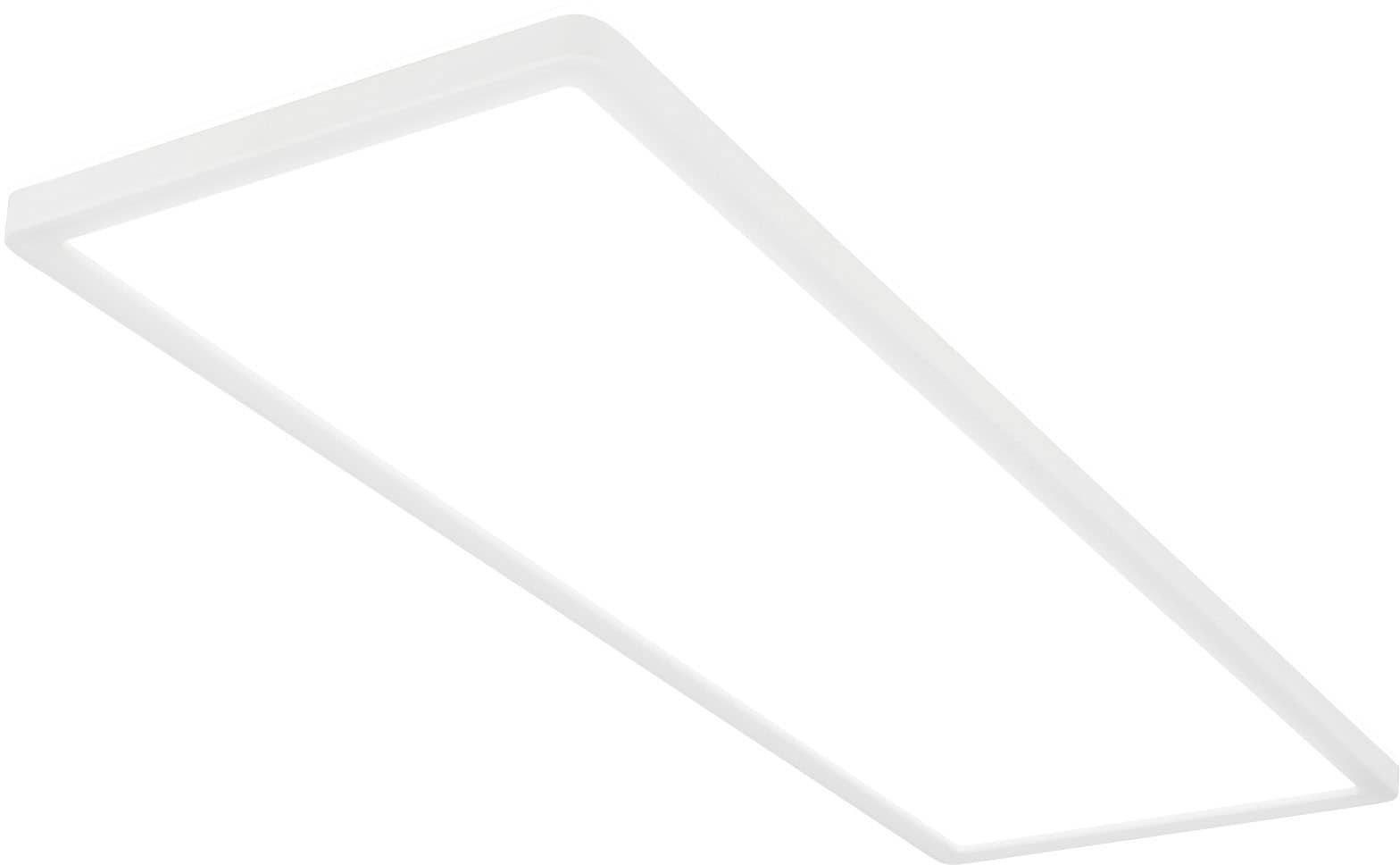 Briloner Leuchten LED Panel »Slim«, 1 flammig, Leuchtmittel LED-Modul | LED fest integriert, Deckenlampe, ultraflach, Backlighteffekt, Wohnzimmer, Schlafzimmer