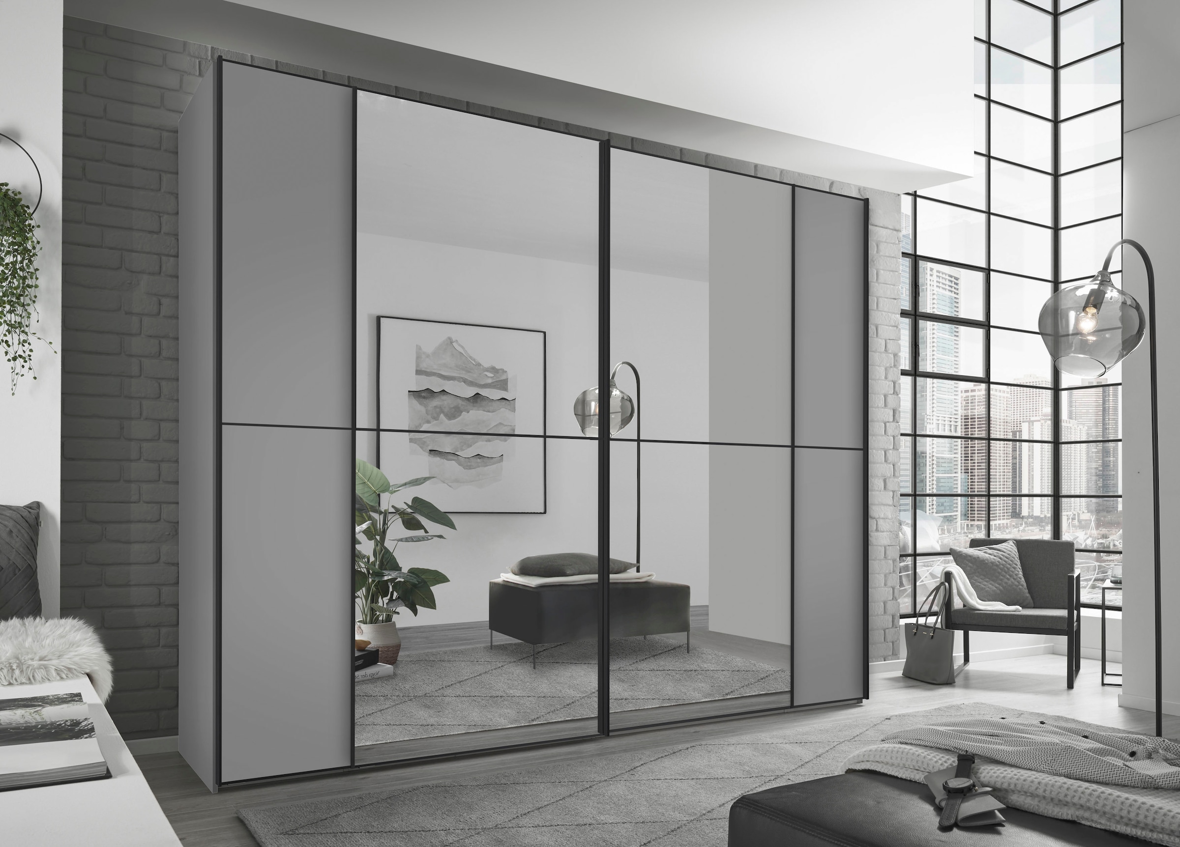 STAUD Schwebetürenschrank »Sonett 220G, Made in Germany« , mit vier verschiedenen Ausstattungsvarianten