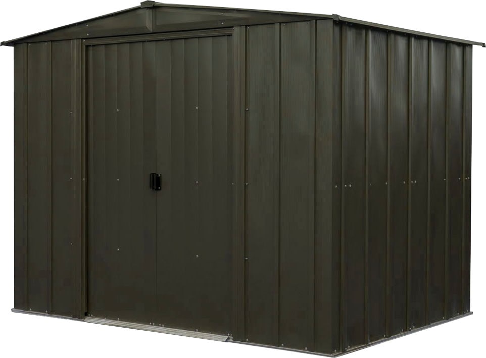 Bild von SPACEMAKER Gerätehaus, stabile Stahlblechkonstruktion, 5,5 m²