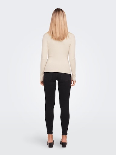 ONLY »ONLKAROL L/S ROLLNECK PULLOVER KNT NOOS« Viskosemischung
