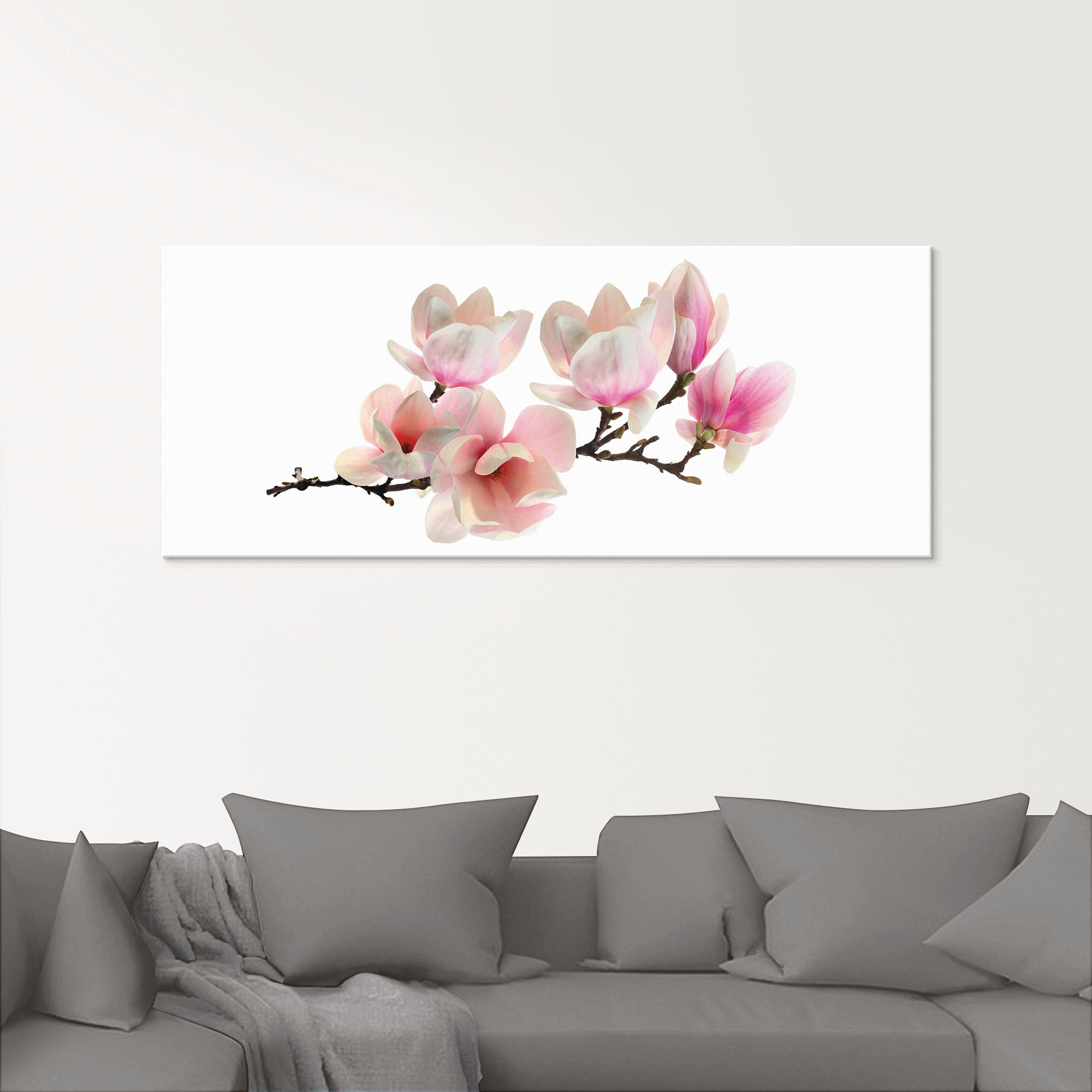 Artland Glasbild »Magnolie« Blumen 1 Stk. tlg. in verschiedenen Größen