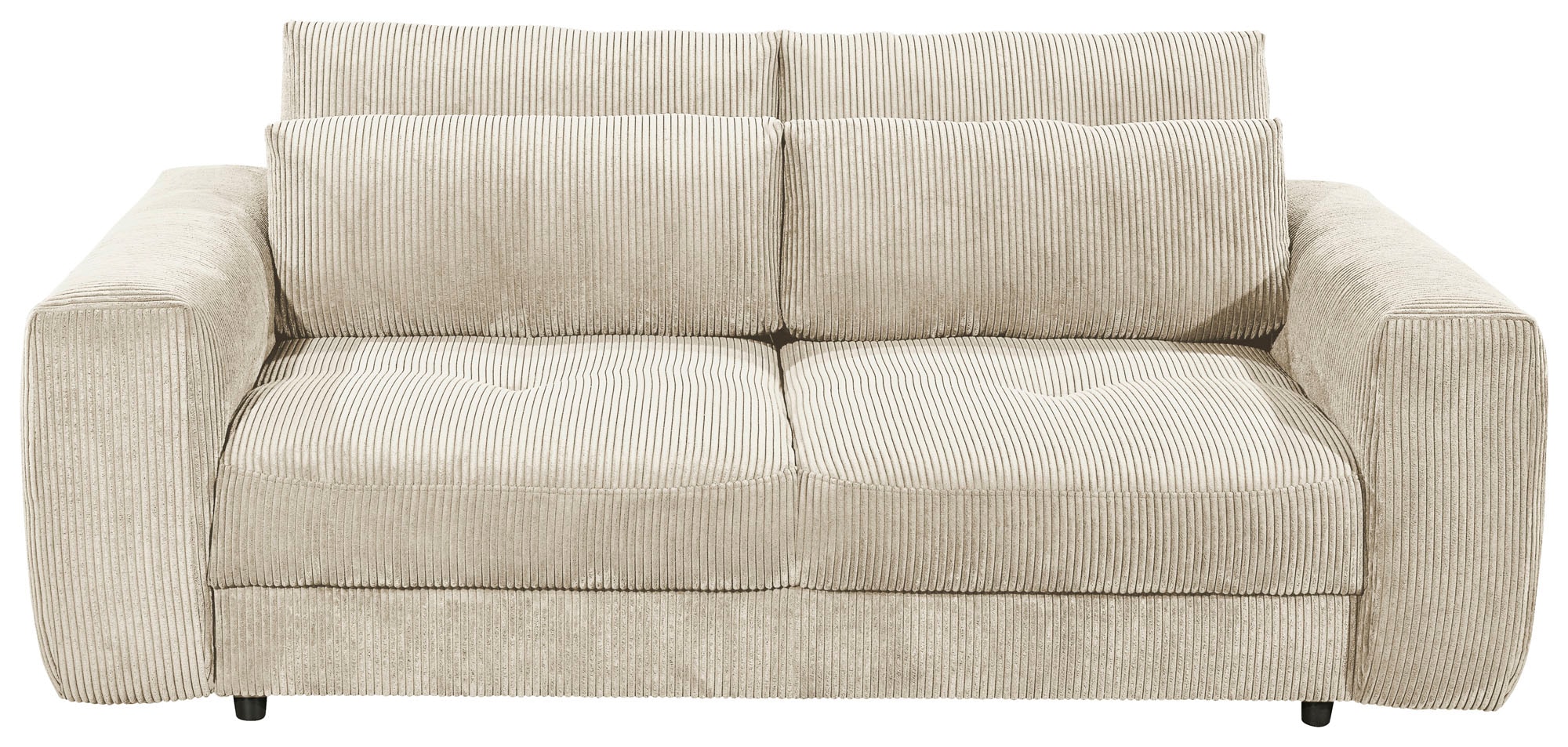 ED EXCITING DESIGN 2-Sitzer »Barura«, Big-Sofa mit 2 Nierenkissen günstig online kaufen