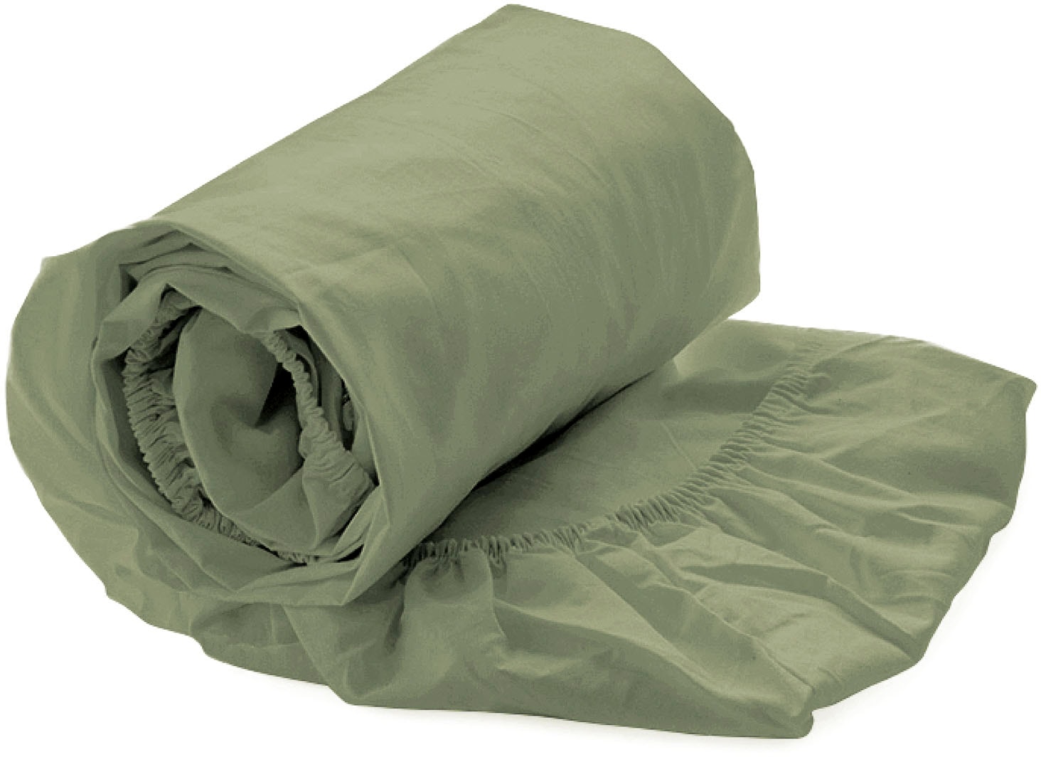 Heckett & Lane Spannbettlaken »Elementi« Laken aus 100% Baumwolle, hochwertiges Mako-Satin, Betttuch ab 90x200