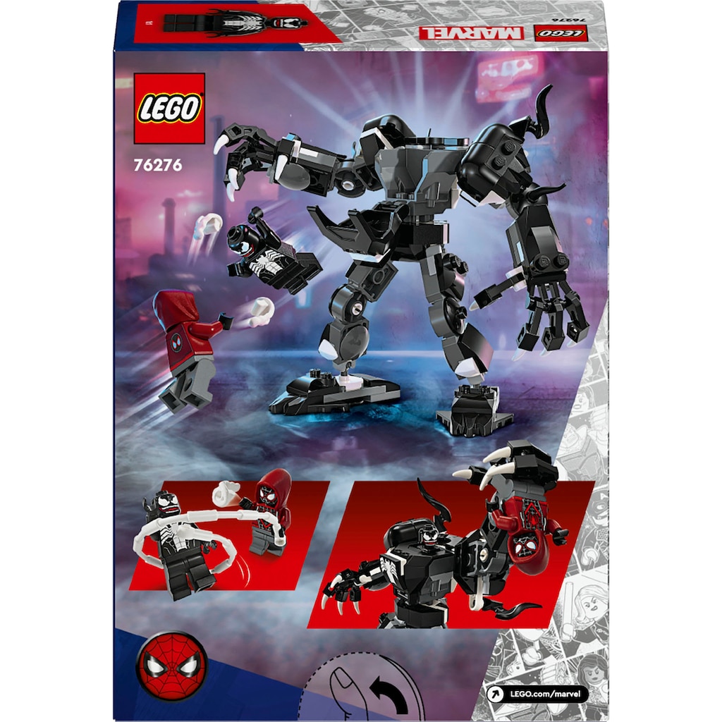 LEGO® Konstruktionsspielsteine »Venom Mech vs. Miles Morales (76276), LEGO Super Heroes«, (134 St.)