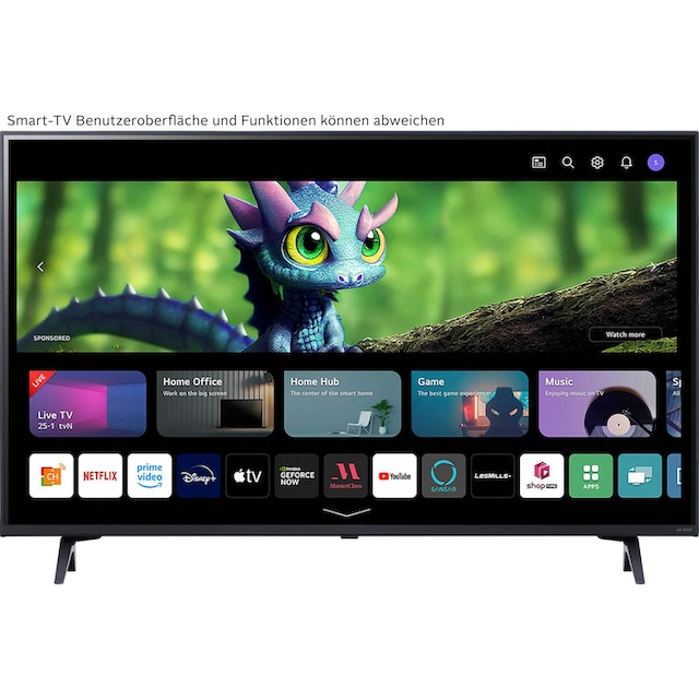 LG QNED-Fernseher »43QNED756RA«, 109 cm/43 Zoll, 4K Ultra HD, Smart-TV,  QNED,α5 Gen6 4K AI-Prozessor,HDR10,HDMI 2.0,Single Triple Tuner auf  Rechnung kaufen