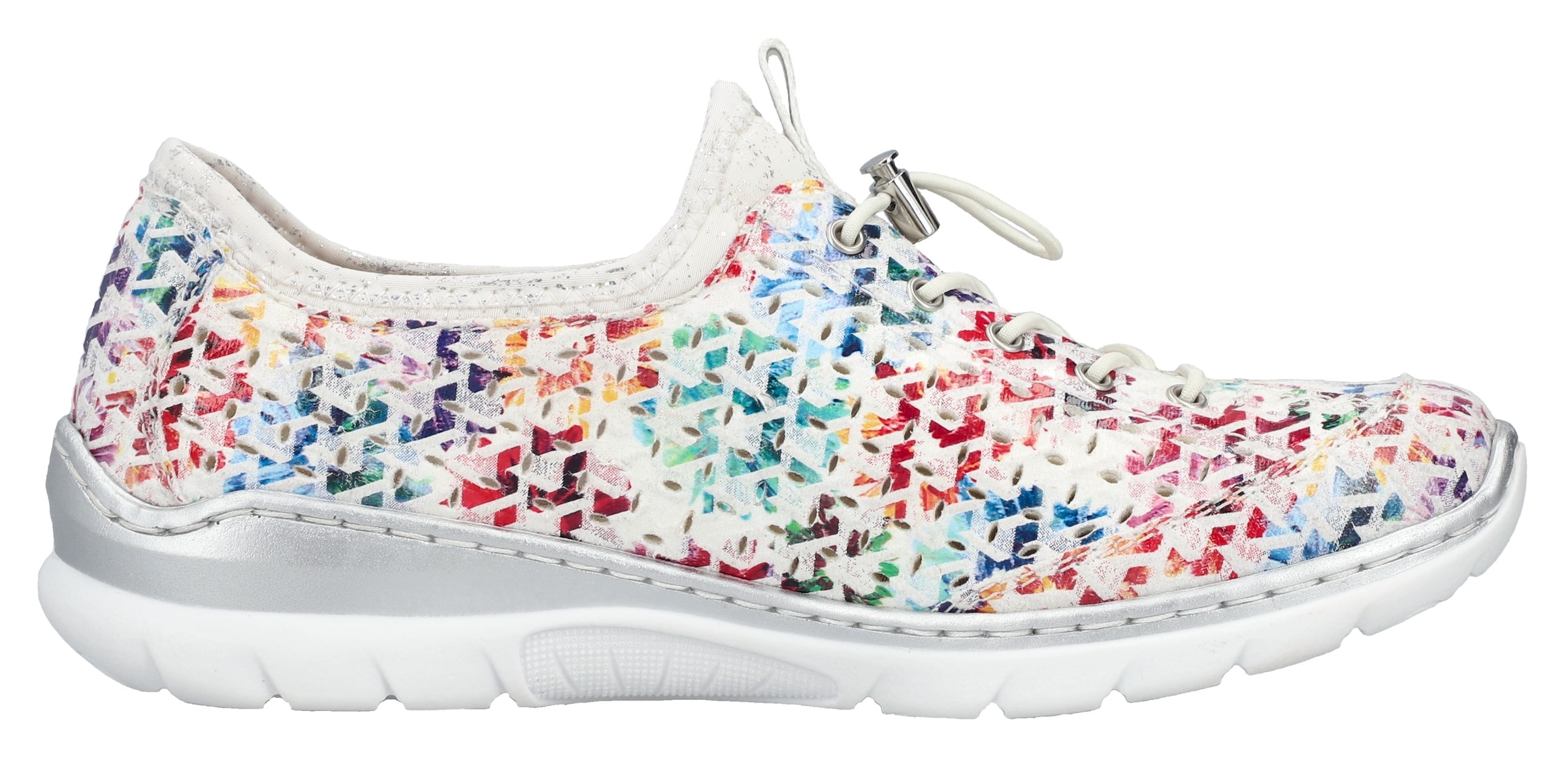 Rieker Slip-On Sneaker, Schlupfschuh, Freizeitsneaker, Halbschuh mit MemoSoft-Ausstattung