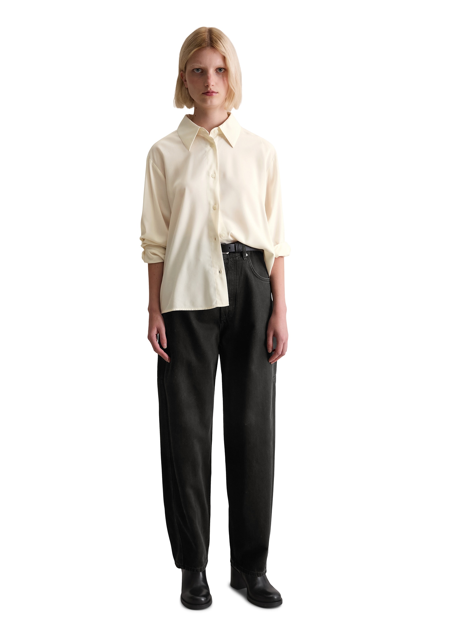 Marc O'Polo DENIM Langarmbluse »relaxed fit aus LENZING™ ECOVERO™«