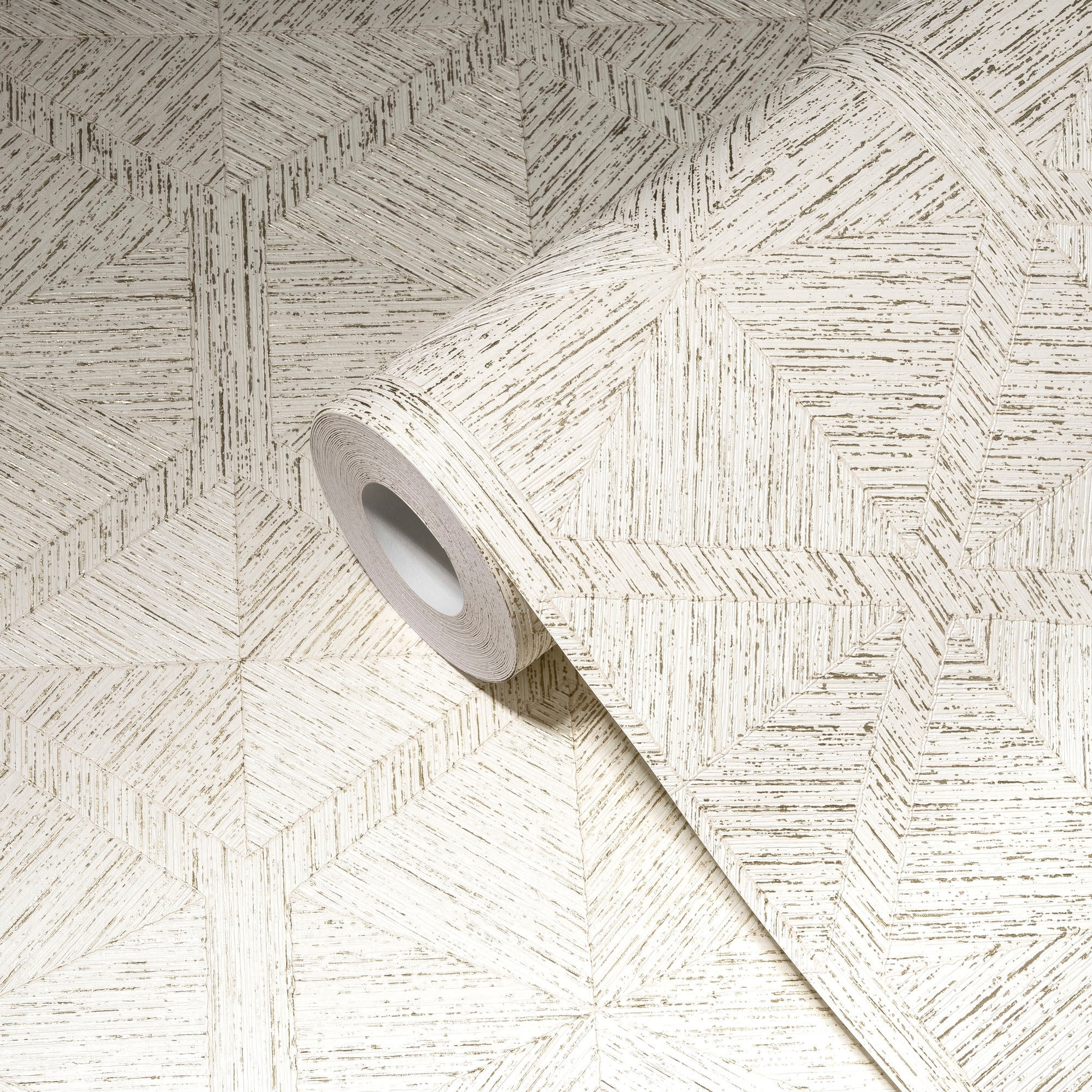 living walls Vliestapete »My Home My Spa«, geometrisch-grafisch-Motiv, Design Tapete Geometrisch Tapeten Wohnzimmer Schlafzimmer Küche Design