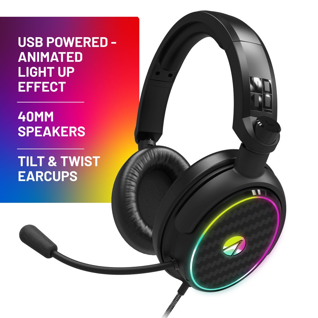 Gaming-Headset Zubehör »LED Headset Ständer mit Headset C6-100 LED«, 12 RGB...