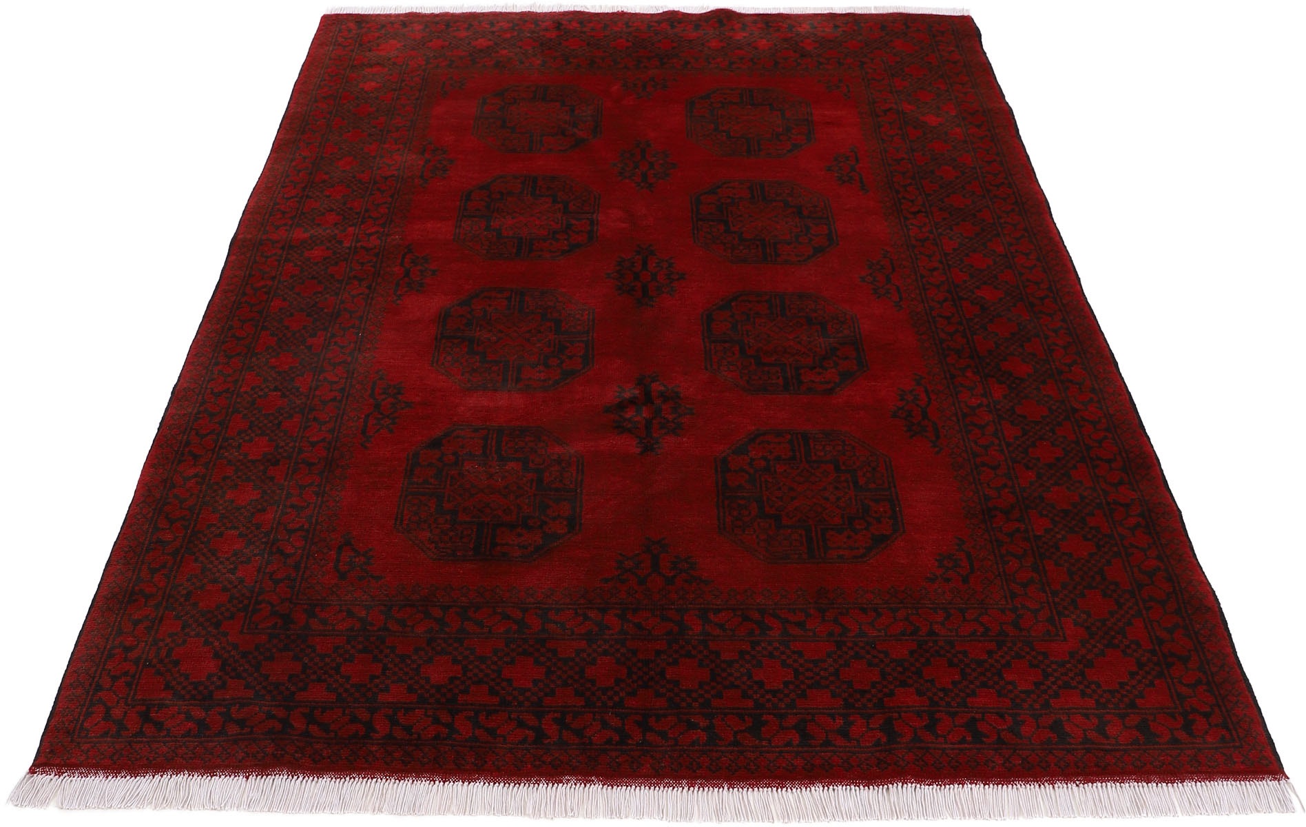 Woven Arts Orientteppich »Afghan Akhche, auch als Läufer«, rechteckig, 10 m günstig online kaufen