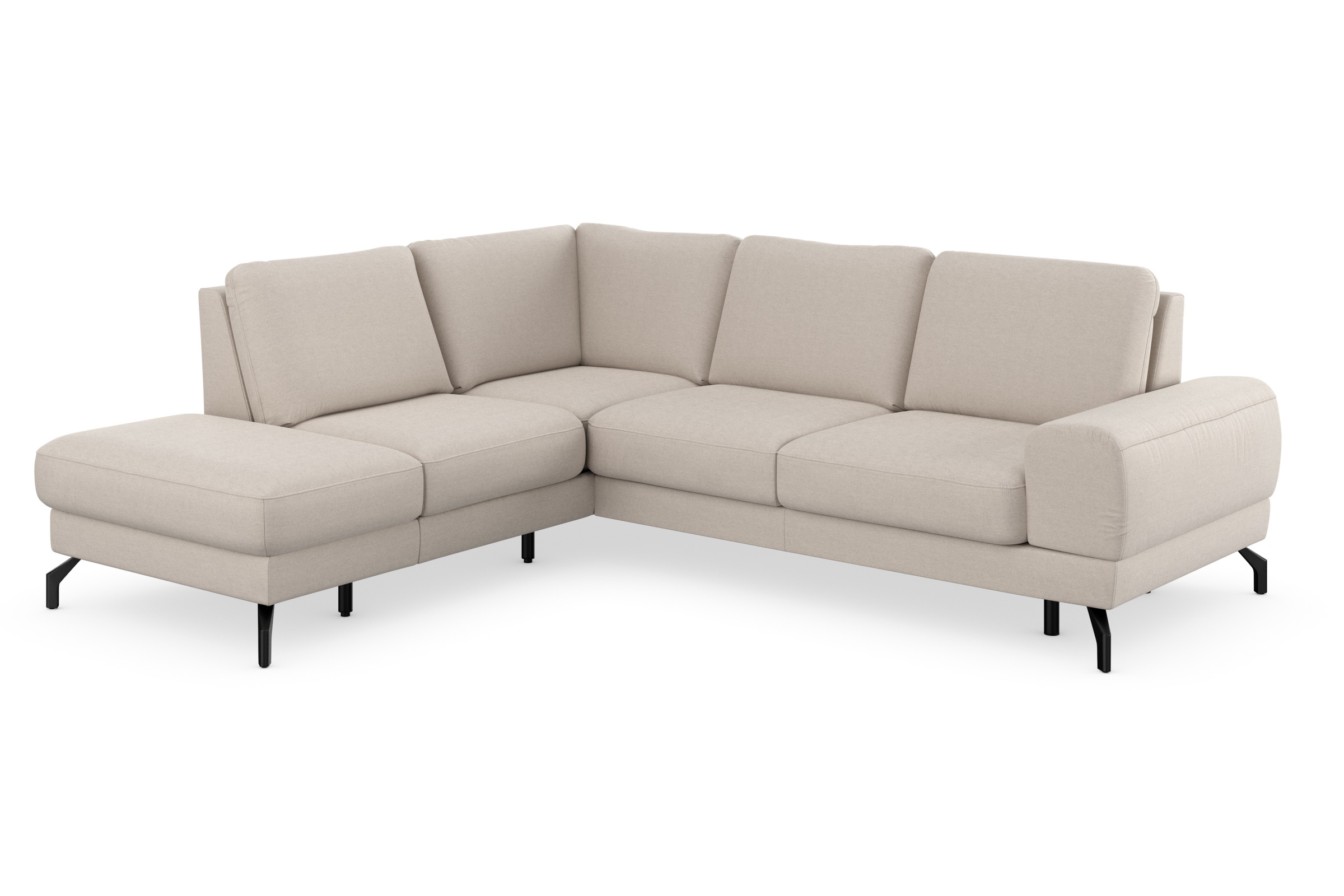 sit&more Ecksofa »Cinturo L-Form«, inklusive Sitztiefenverstellung und Federkern, Sitzhöhe 45 cm
