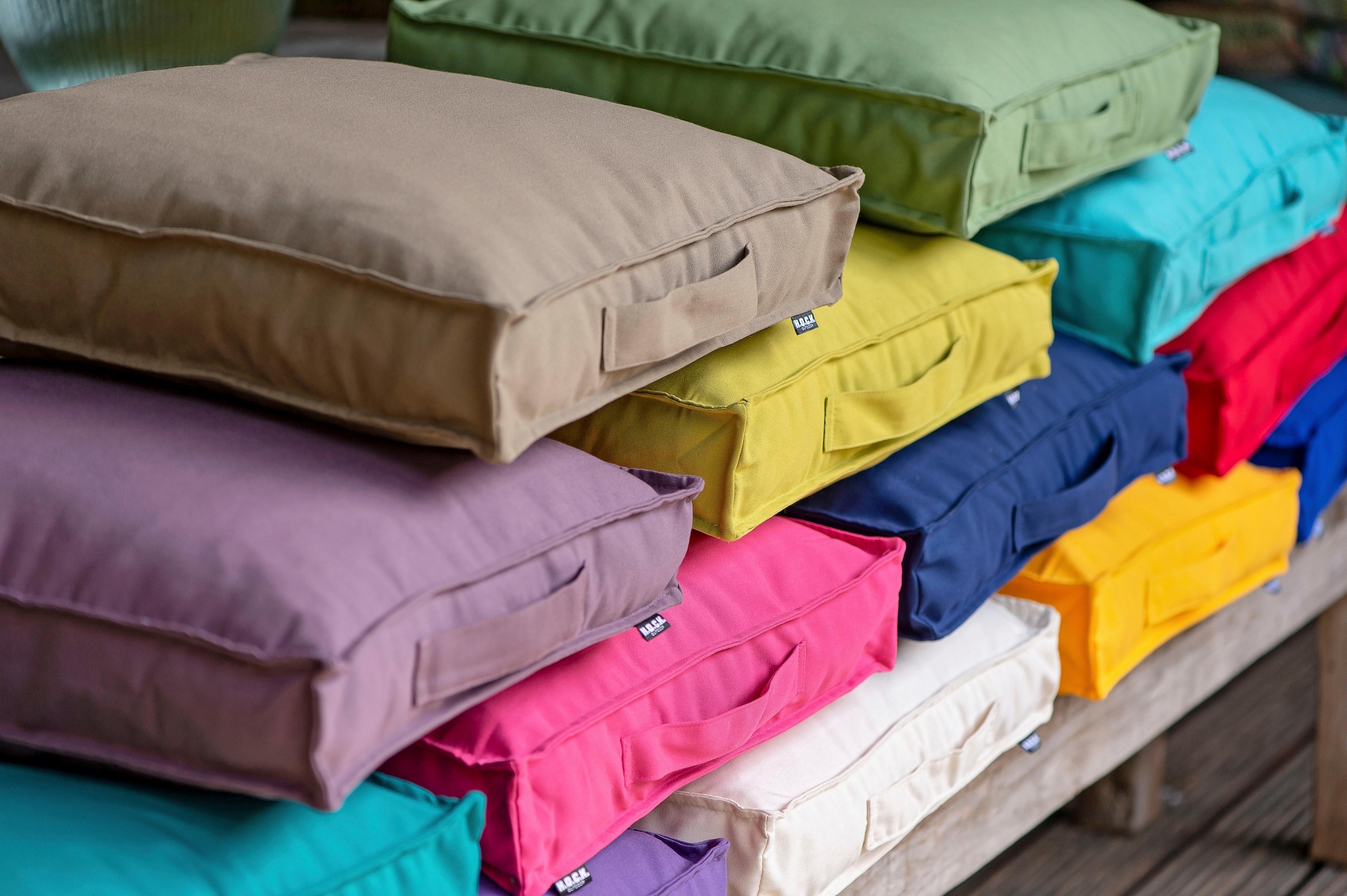 H.O.C.K. Sitzkissen »Classic Uni«, 50/50 cm