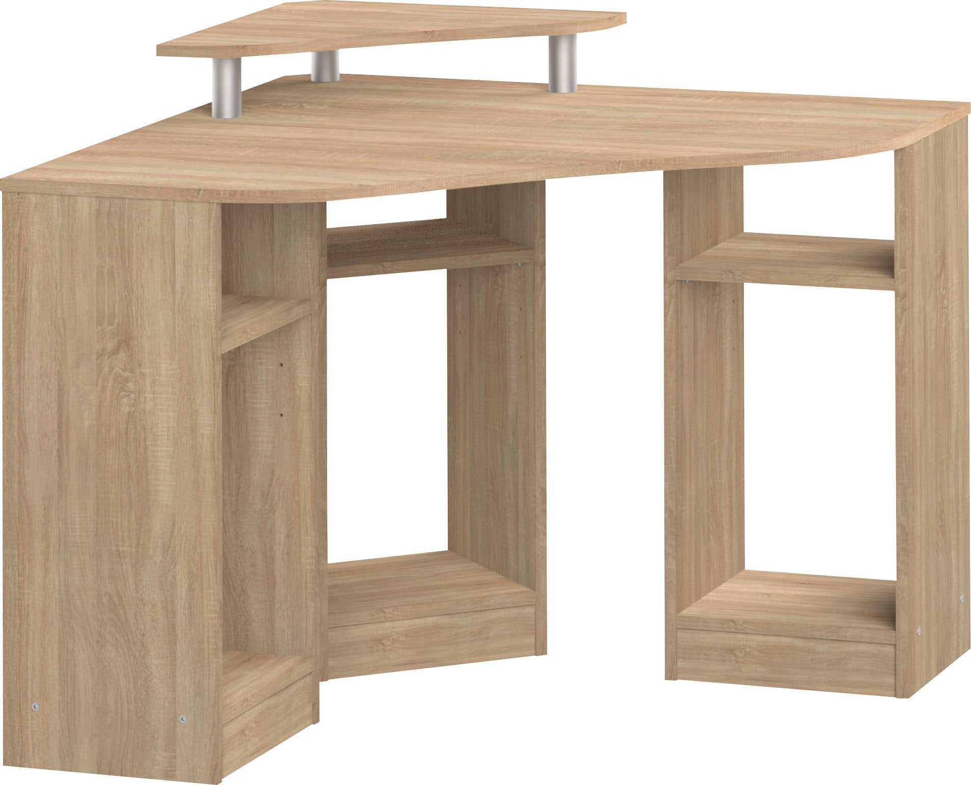TemaHome Schreibtisch »Corner«, Melamingestell, Tischplatte in untersch. Farbvarianten, Breite 94 cm