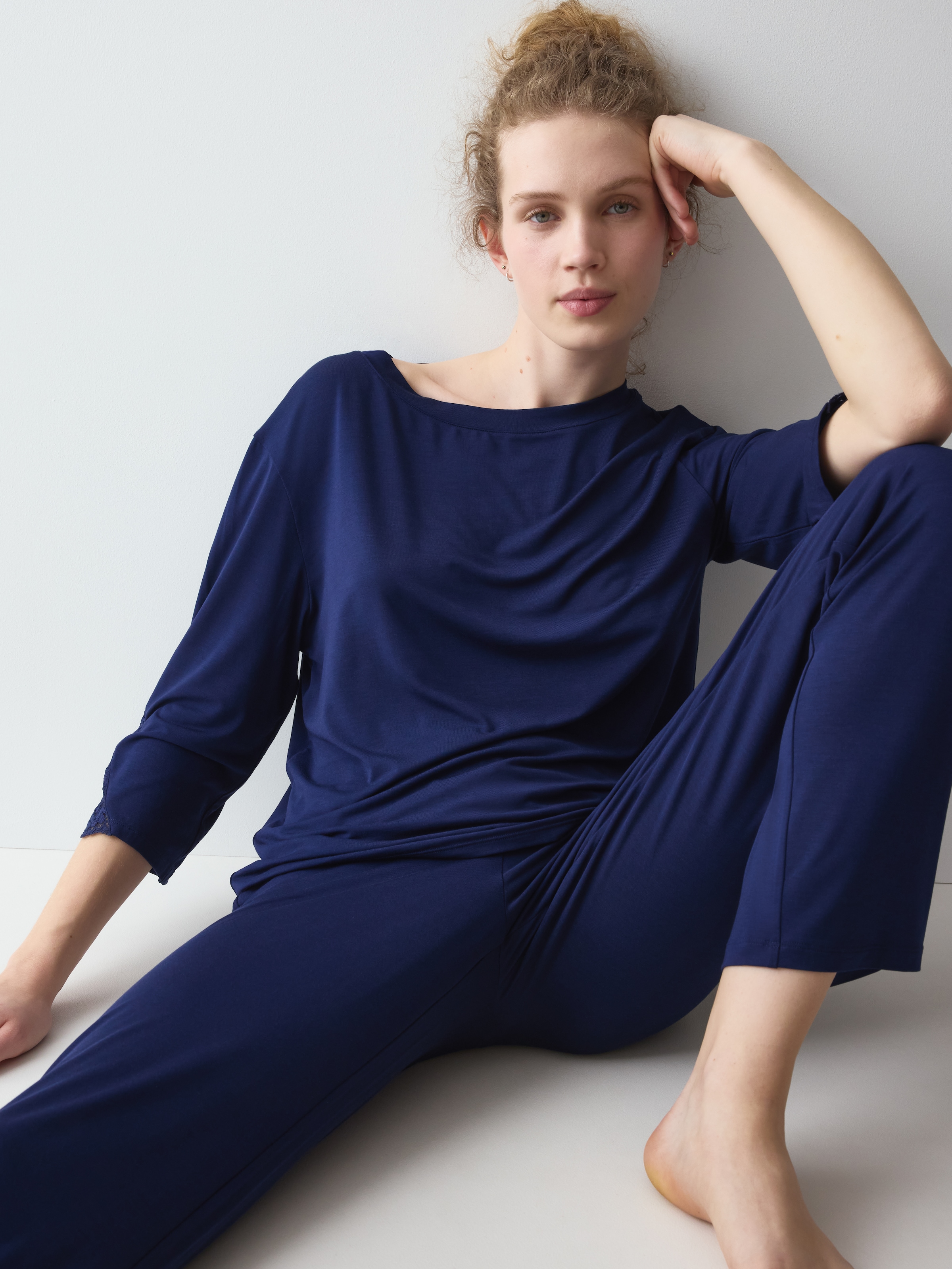 Triumph Schlafanzug »Amourette PK LSL« seidig - weich mit Stretch