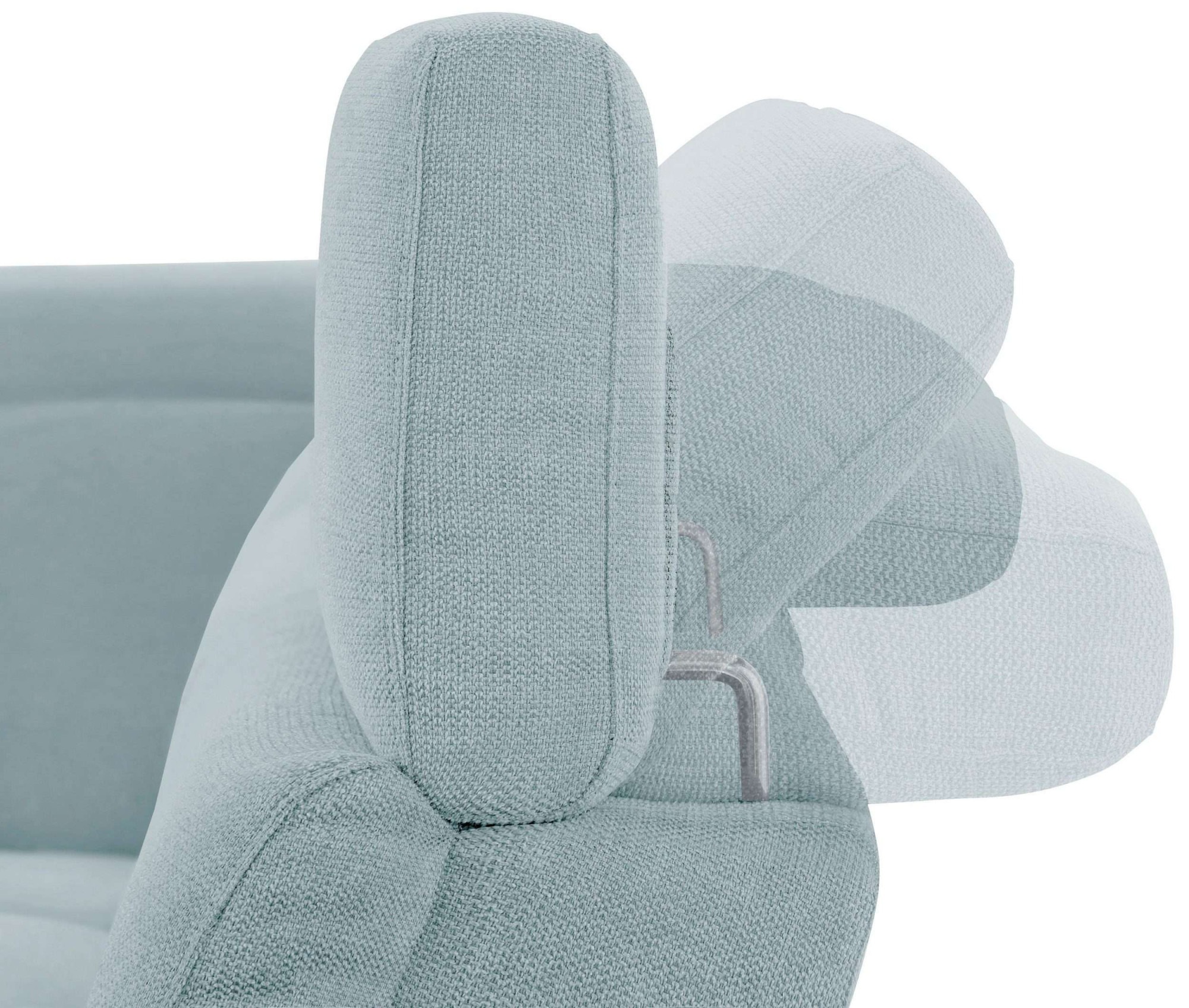 Home affaire Ecksofa »Sentrano, L-Form,«, 273 cm, man. o. elektr. Relaxfunktion und USB/Kopfverstellung