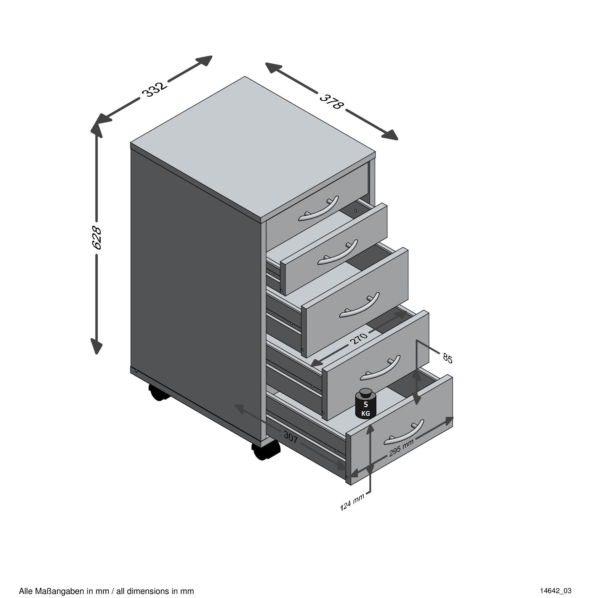 FMD Rollcontainer »Freddy« online bestellen