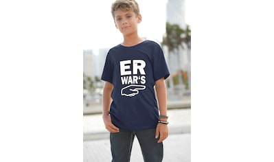 KIDSWORLD T-Shirt »SKATER«, (Packung, 2 tlg.), mit unterschiedlichen Drucken  im Online-Shop bestellen