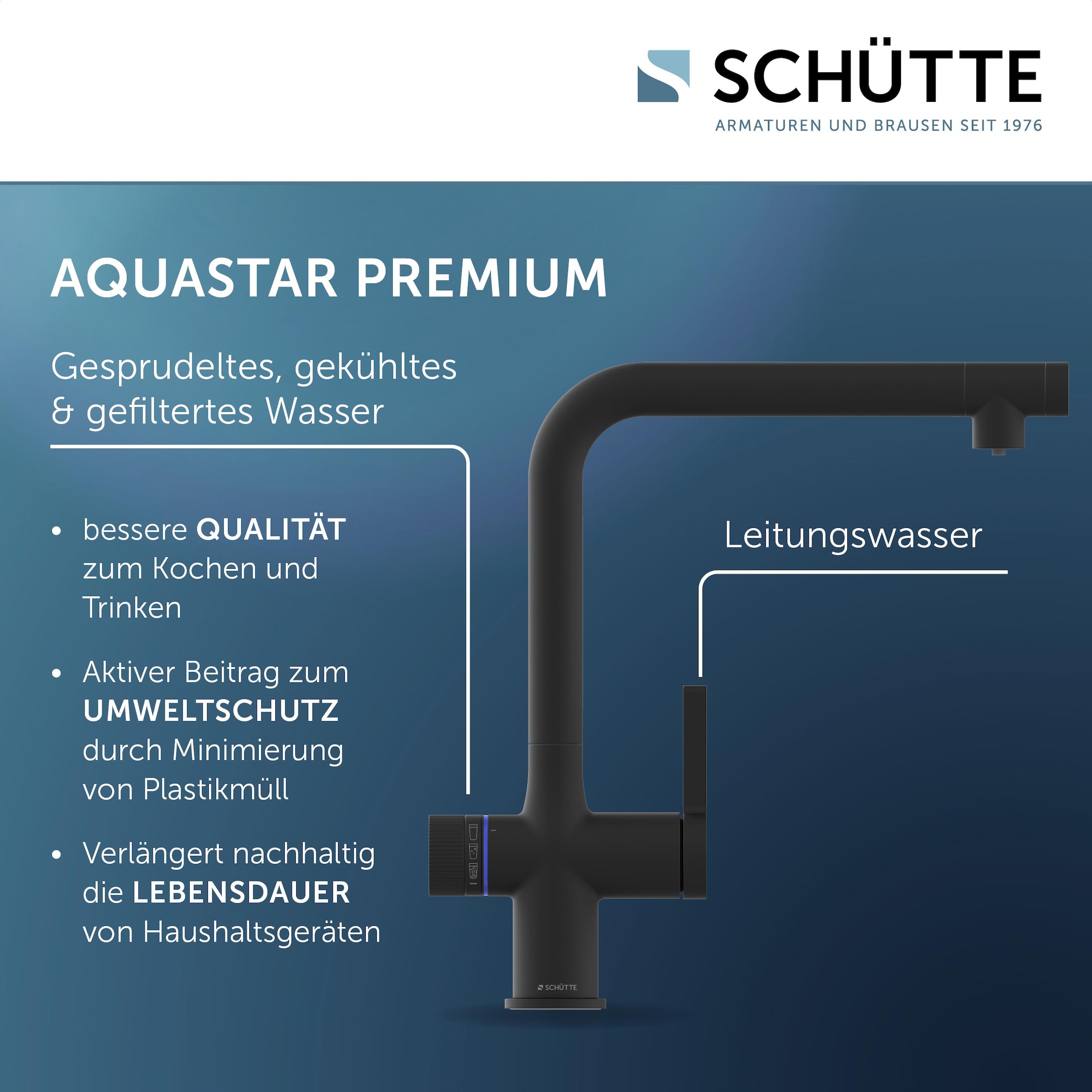 Schütte Spültischarmatur »»AQUASTAR PREMIUM« Sprudelwasser-Spültischarmatur«