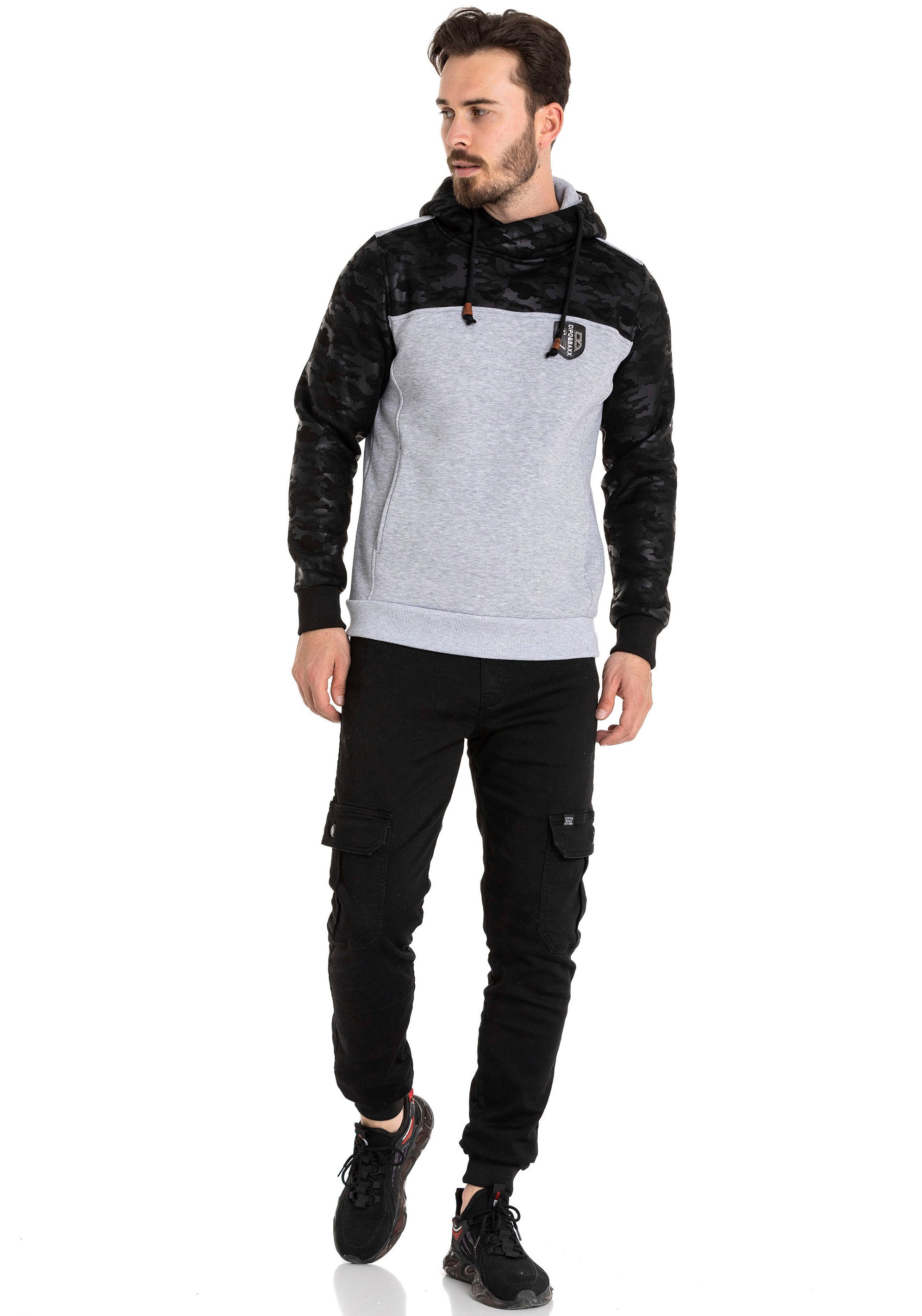 Cipo & Baxx Kapuzensweatshirt