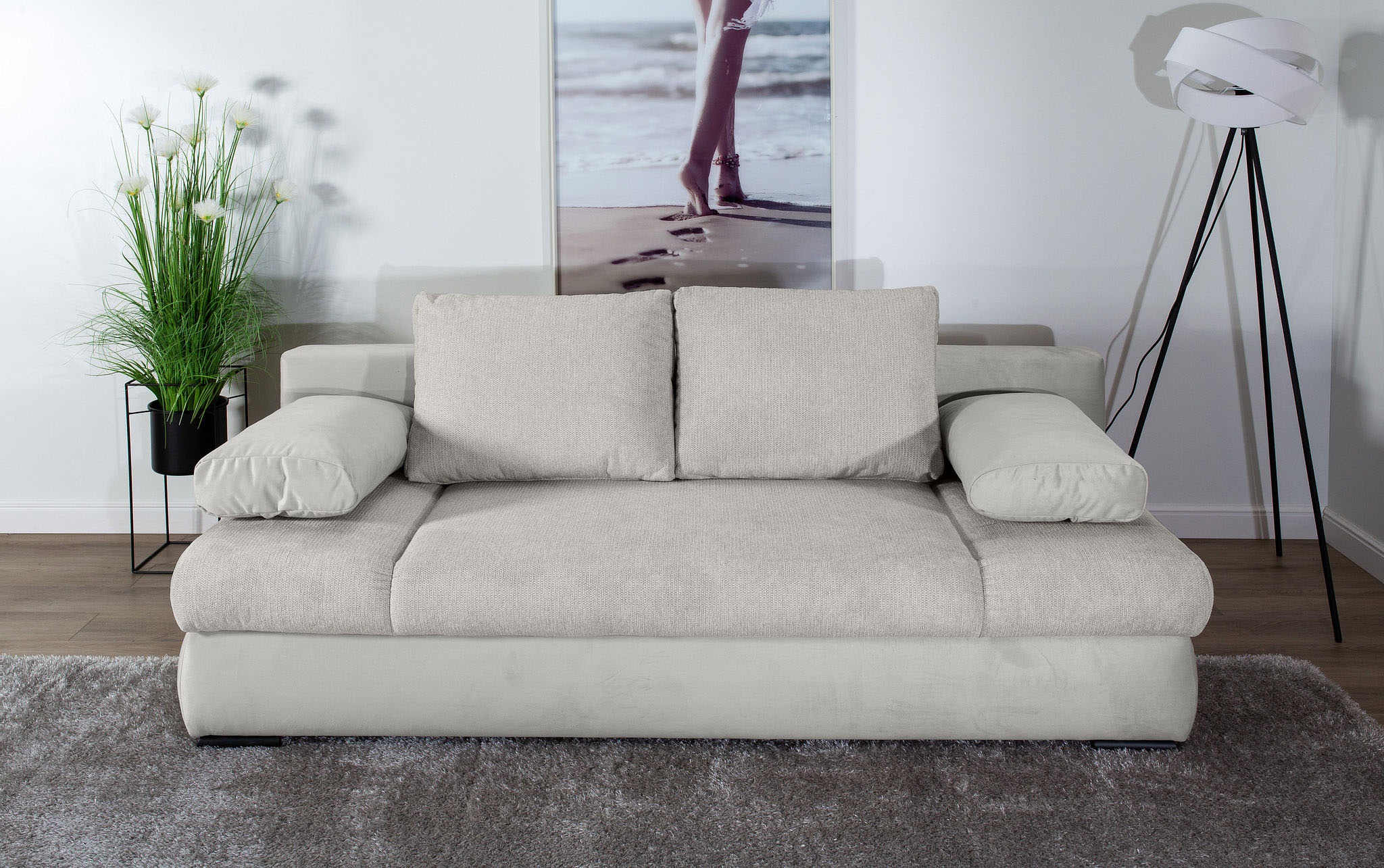 COLLECTION AB Schlafsofa »Chicago mit Bettfunktion, Schlafcouch« günstig online kaufen