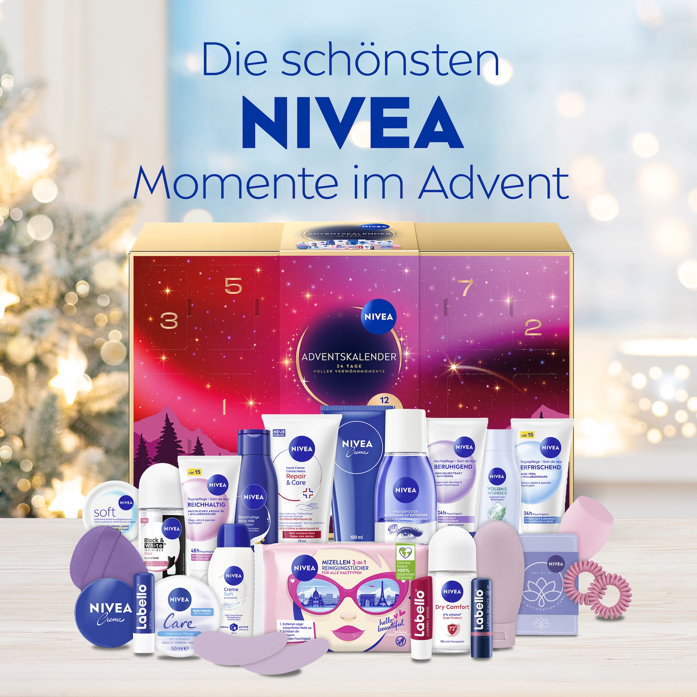 Nivea Kosmetik-Adventskalender »NIVEA Adventskalender 2026« ab 14 Jahren Pflege Geschenkset