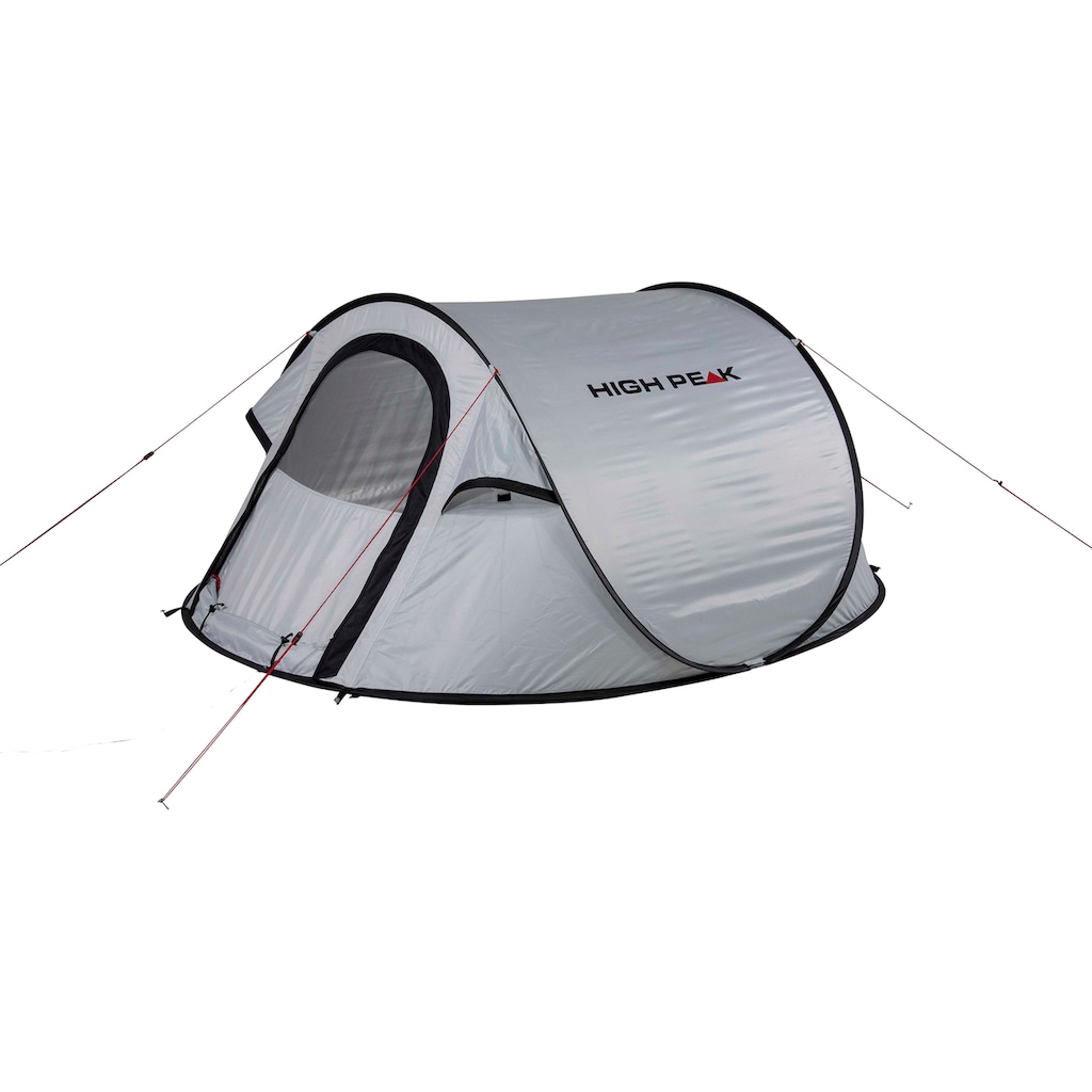 High Peak Wurfzelt »Pop up Zelt Vision 2«, 2 Personen, (mit Transporttasche)