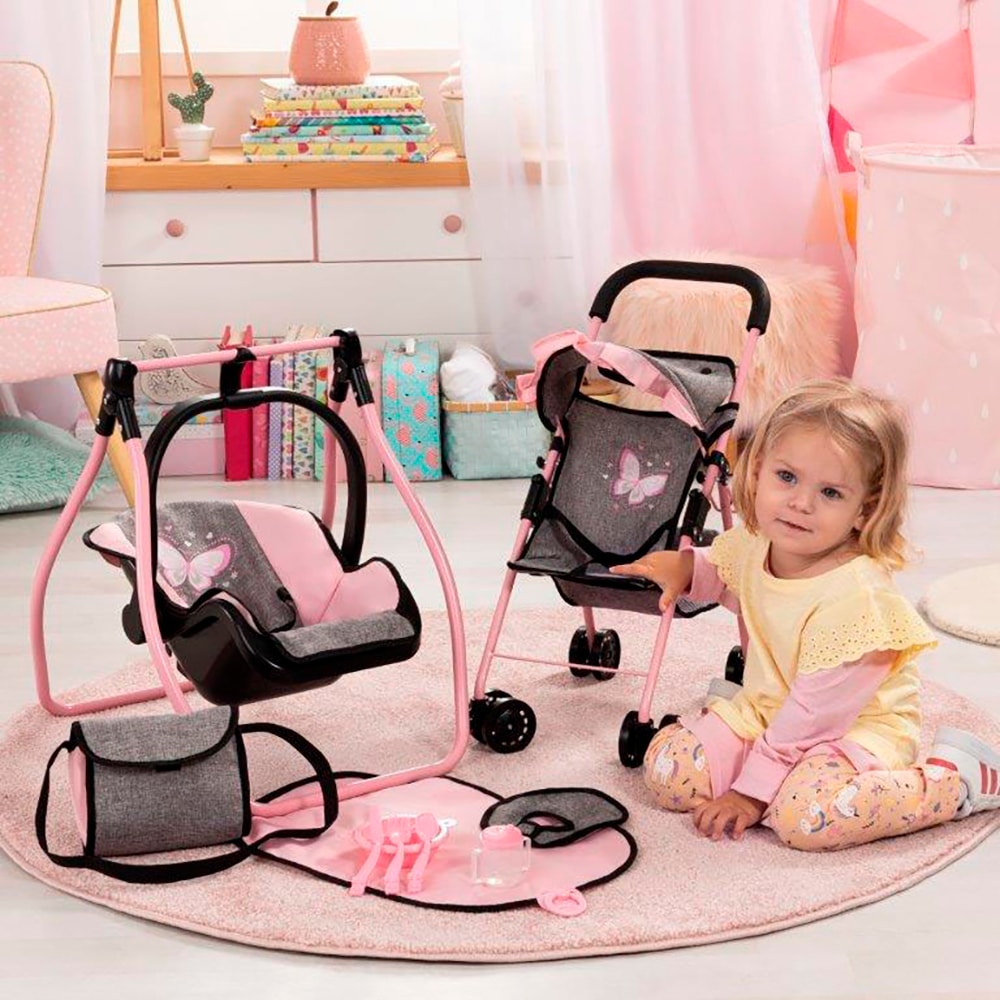 Bayer Puppenbuggy »Set mit Tasche«