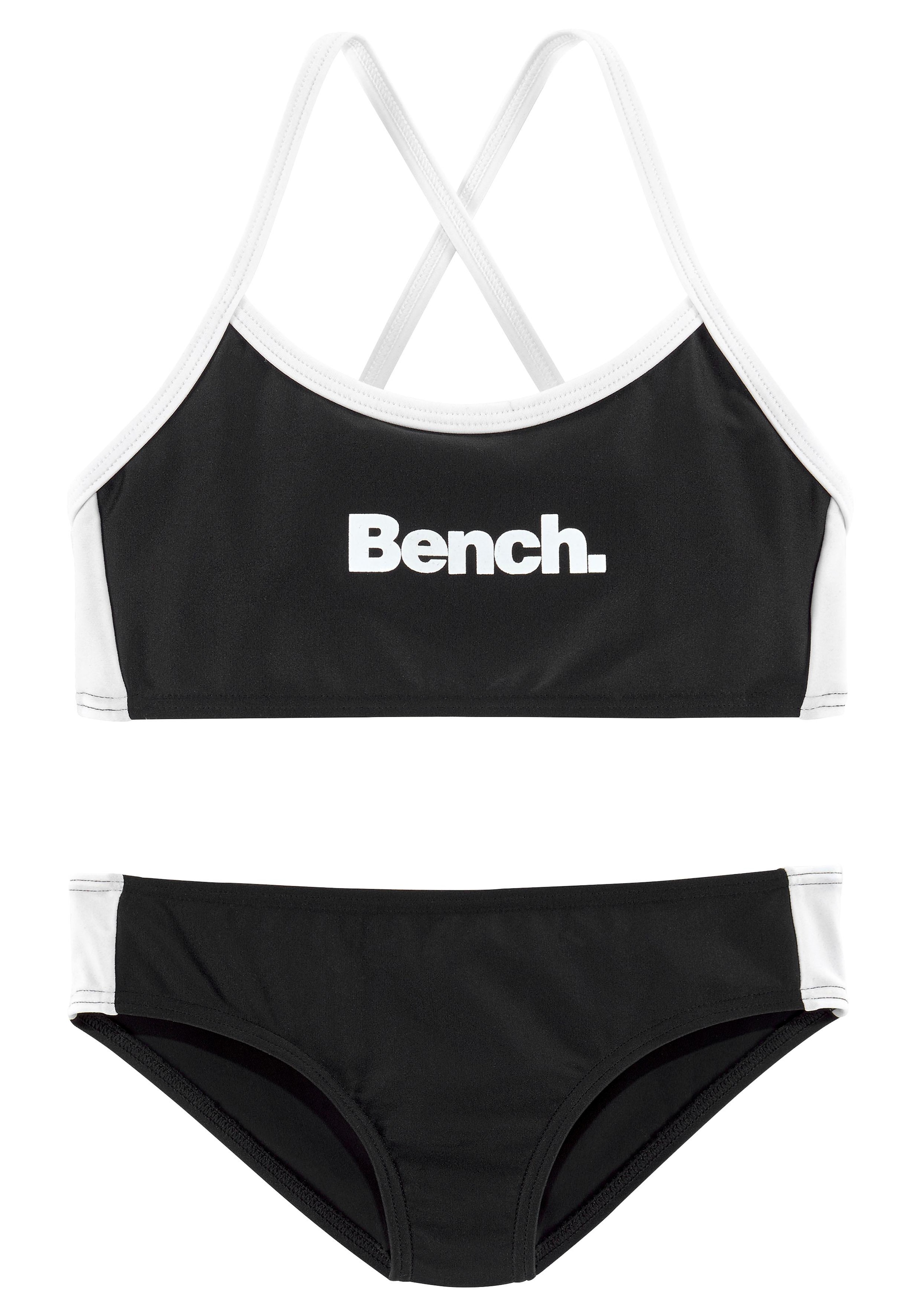bestellen Bench. gekreuzten Bustier-Bikini, online Trägern mit