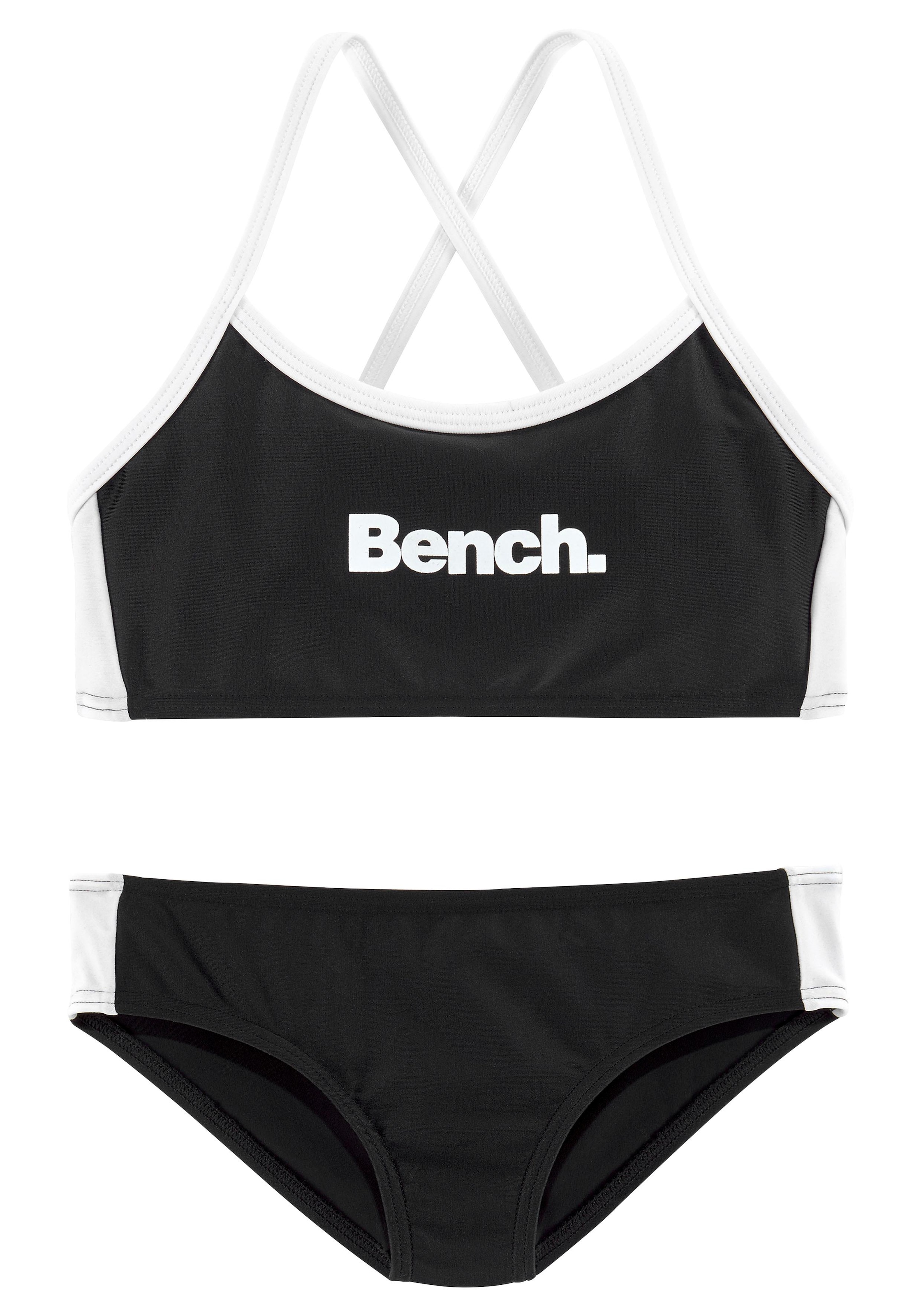 Bench. Bustier-Bikini, mit gekreuzten Trägern bestellen online