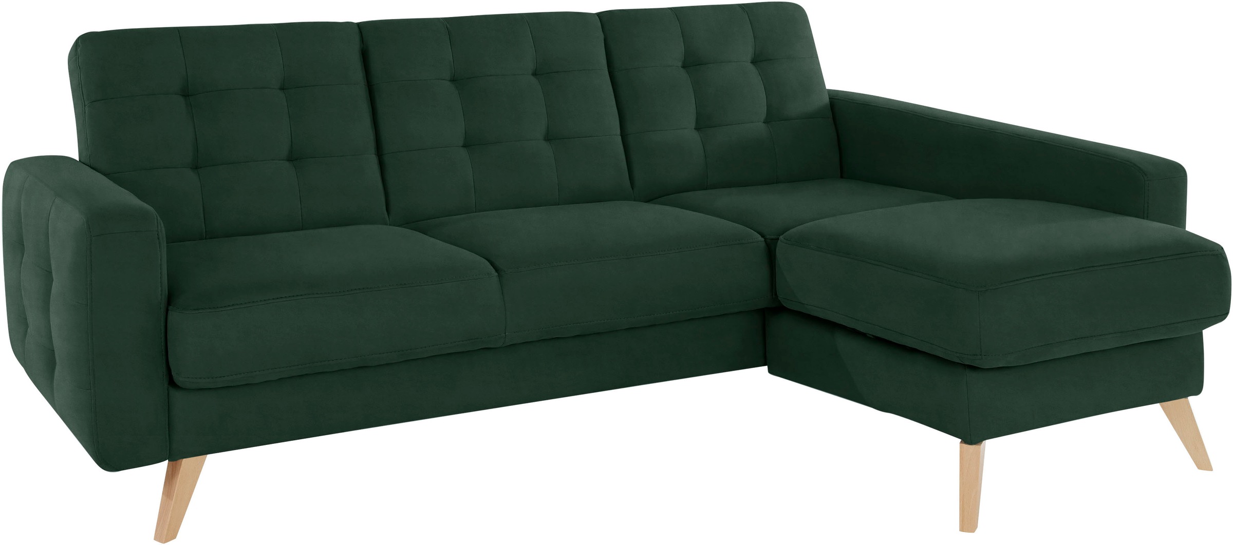 exxpo - sofa fashion Ecksofa »Nappa, kompakt und komfortabel, bequem, zeitl günstig online kaufen