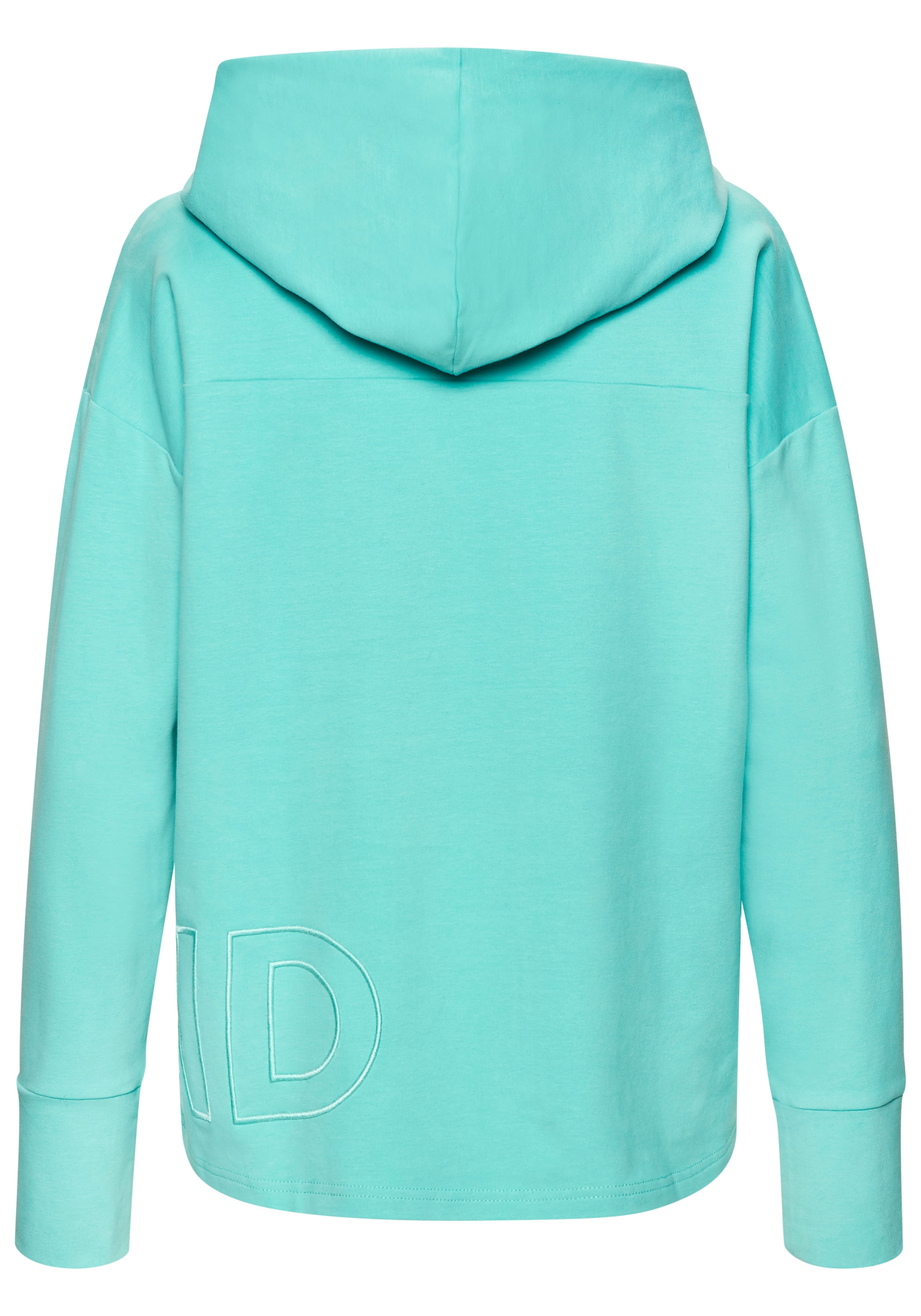 Elbsand Kapuzensweatshirt »Elgin«, mit Logostickerei, lockerer Hoodie aus elastischer Baumwolle