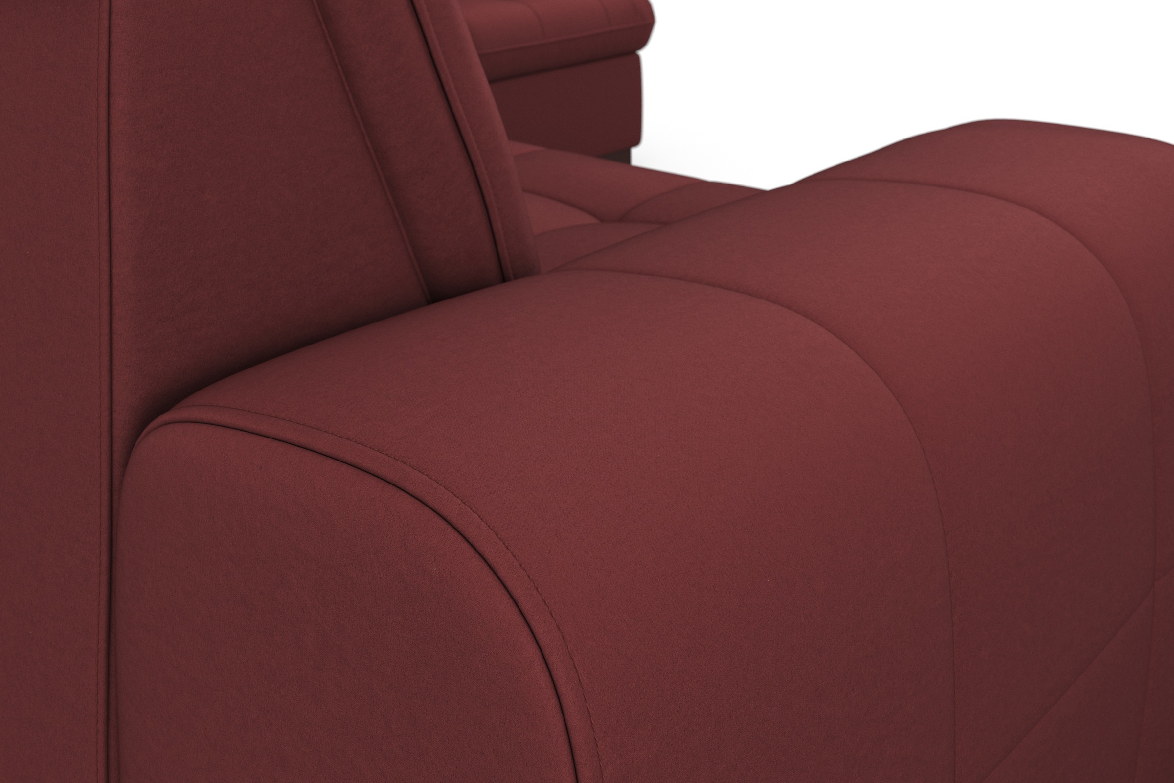 sit&more Ecksofa »Luxor L-Form«, wahlweise mit Bettfunktion, Stauraum und Kopfteilverstellung